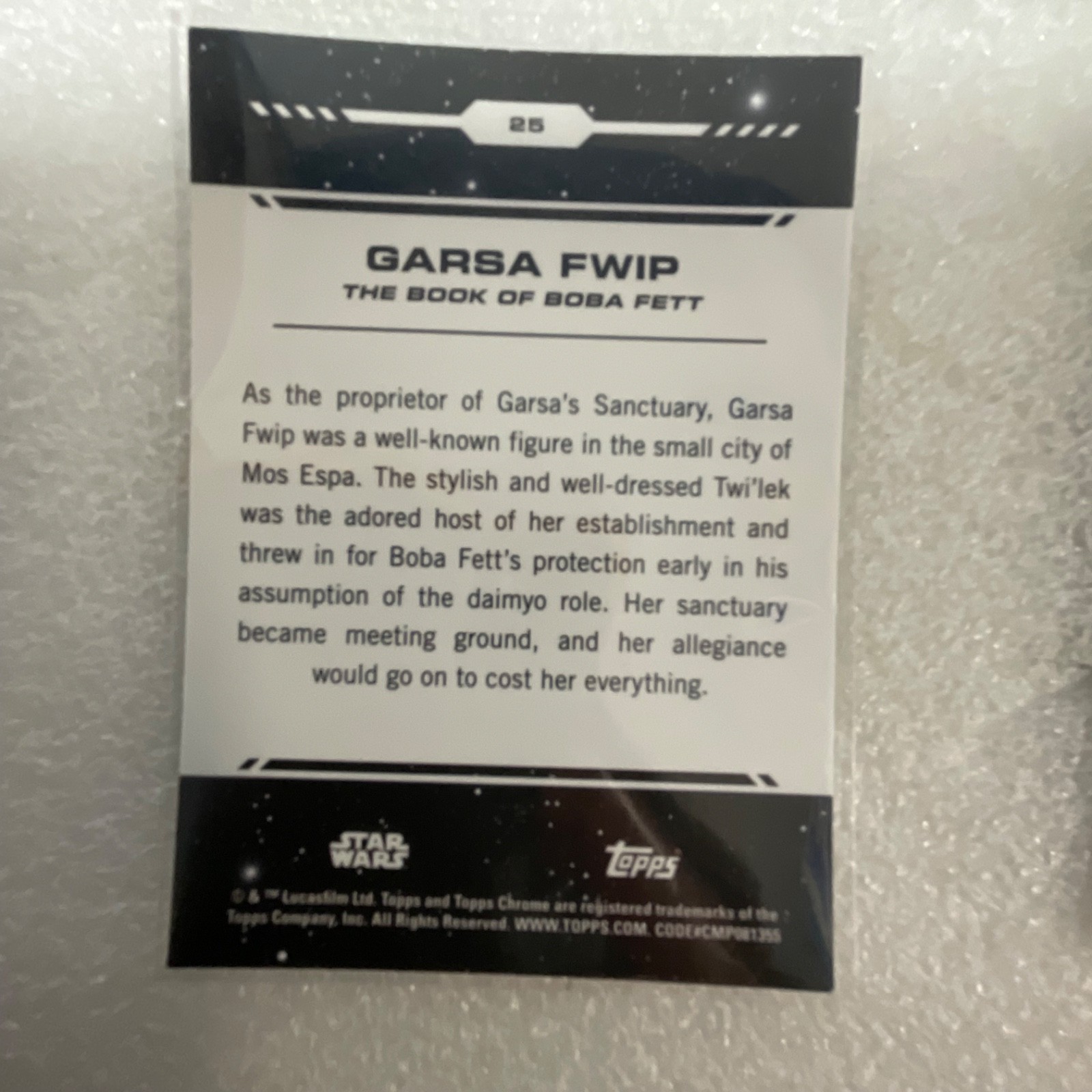 2024 Topps Chrome Star Wars 10 Card Lot Grogu Leia Shin Hati - Image 20