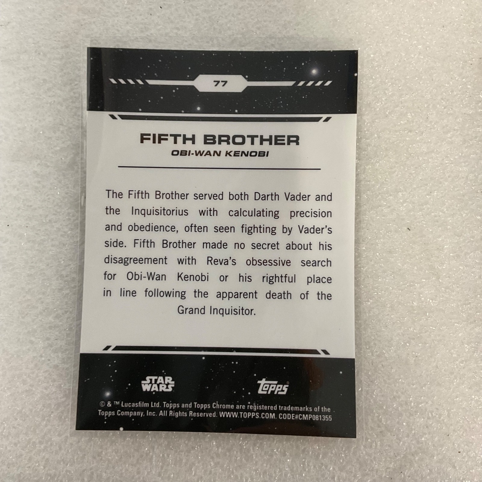 2024 Topps Chrome Star Wars 10 Card Lot Palpatine BB-8 Debut Hera - Image 13