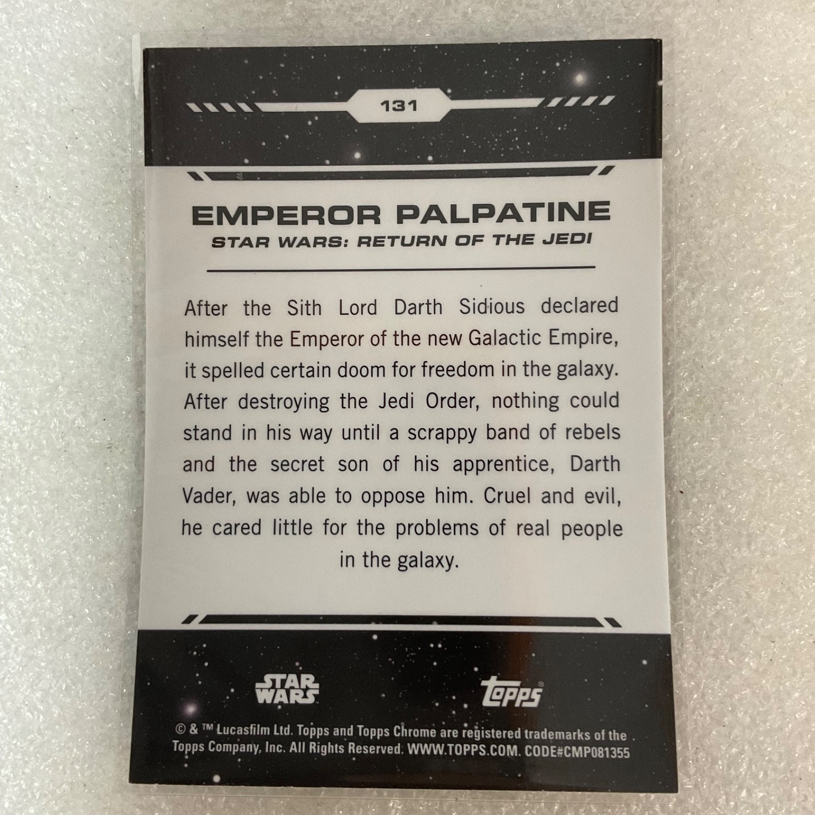 2024 Topps Chrome Star Wars 10 Card Lot Palpatine BB-8 Debut Hera - Image 22