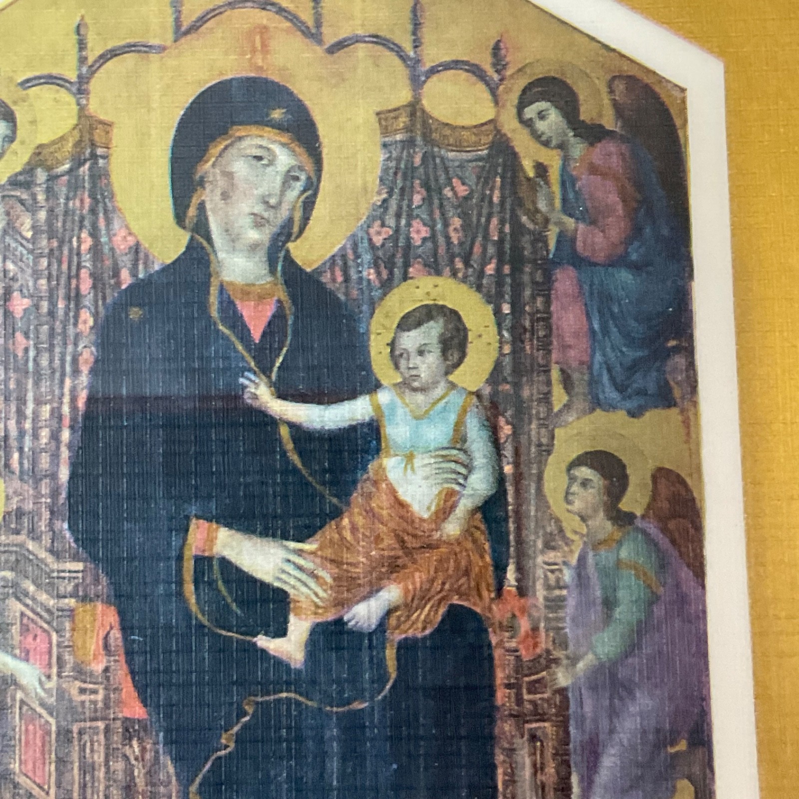 Framed Madonna Child Religious Print University Prints Boston 12x9in - Image 13