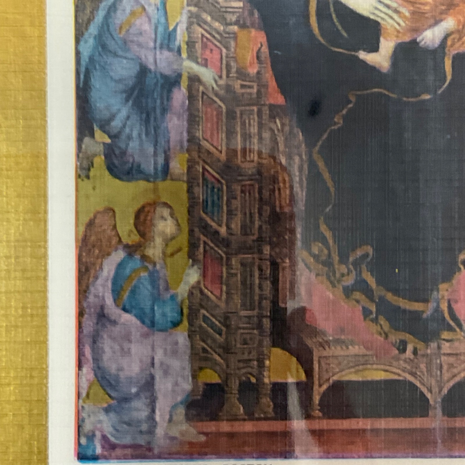 Framed Madonna Child Religious Print University Prints Boston 12x9in - Image 15