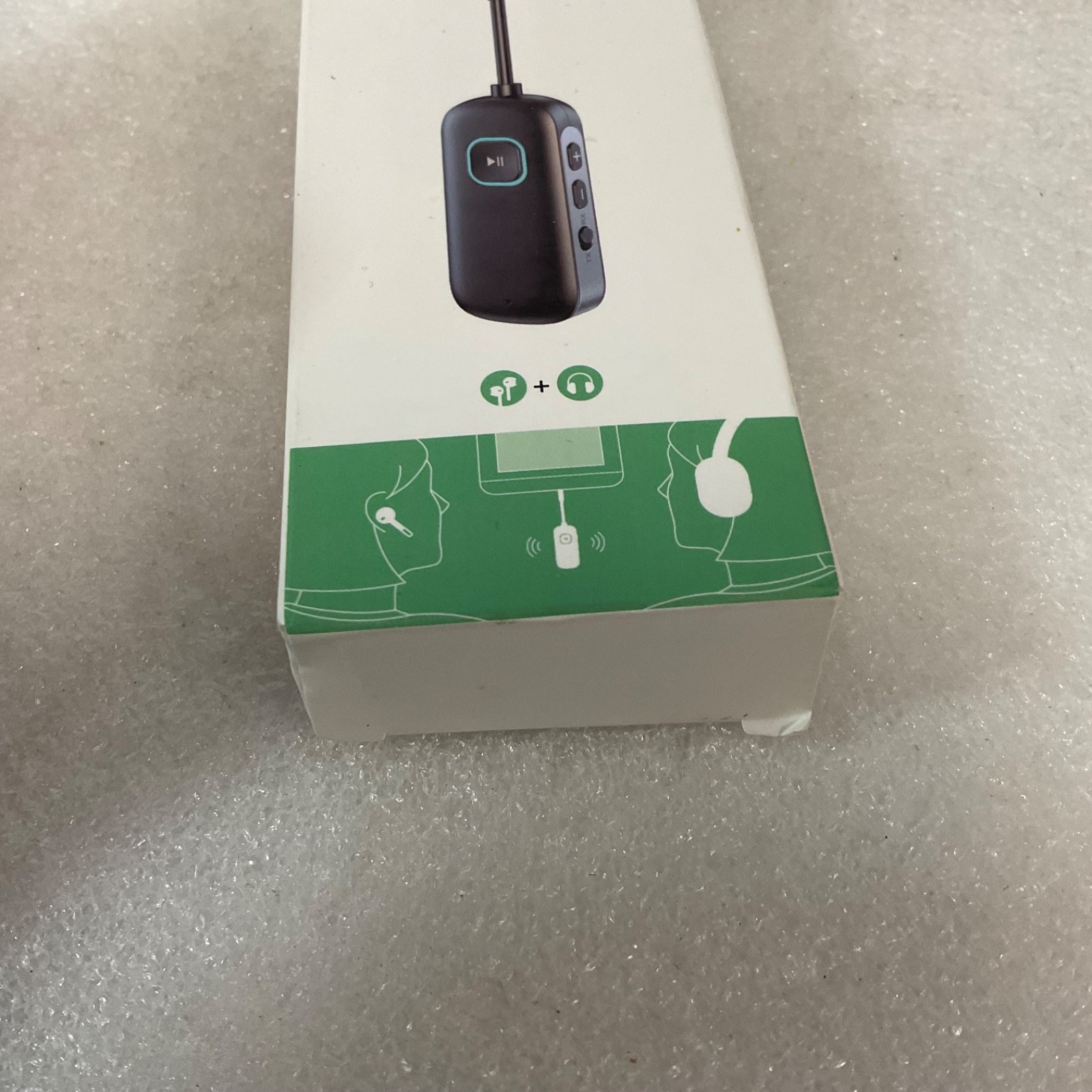 C49 2-in-1 Bluetooth Audio Adapter 3.5mm Transmitter Receiver Black - Image 5