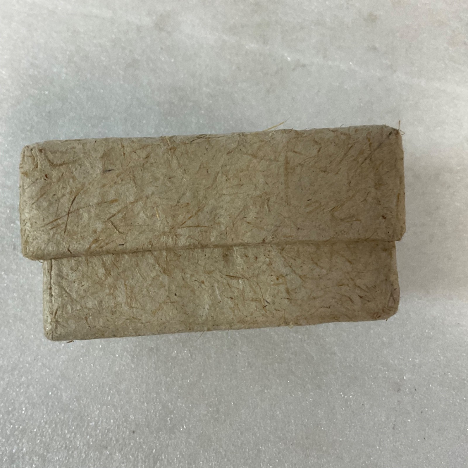 Fibrous Paper Trinket Box Endless Knot Design 4in Square - Image 3