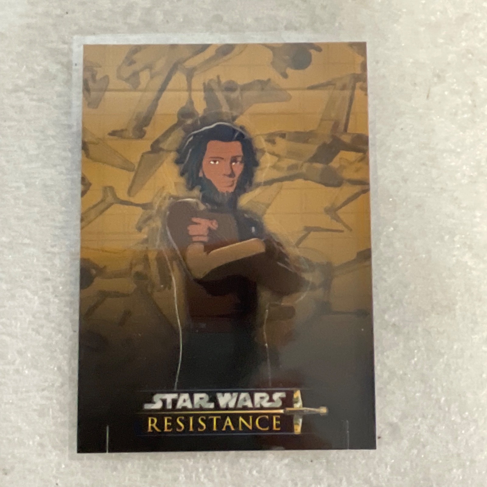 2024 Topps Chrome Star Wars 10 Card Lot Yoda Maz Krennic Leida Resistance - Image 4