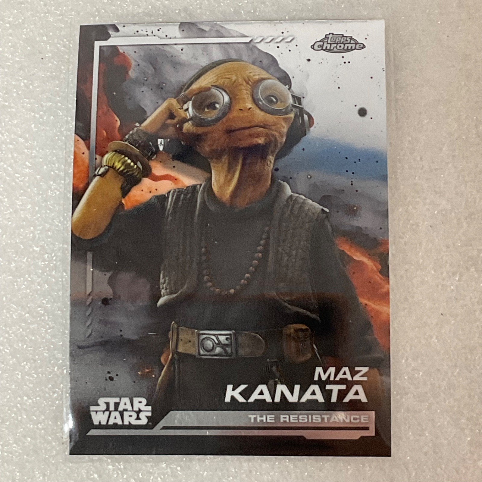 2024 Topps Chrome Star Wars 10 Card Lot Yoda Maz Krennic Leida Resistance - Image 5