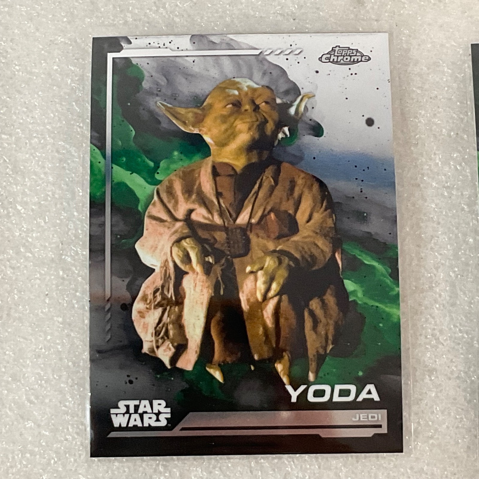 2024 Topps Chrome Star Wars 10 Card Lot Yoda Maz Krennic Leida Resistance - Image 8