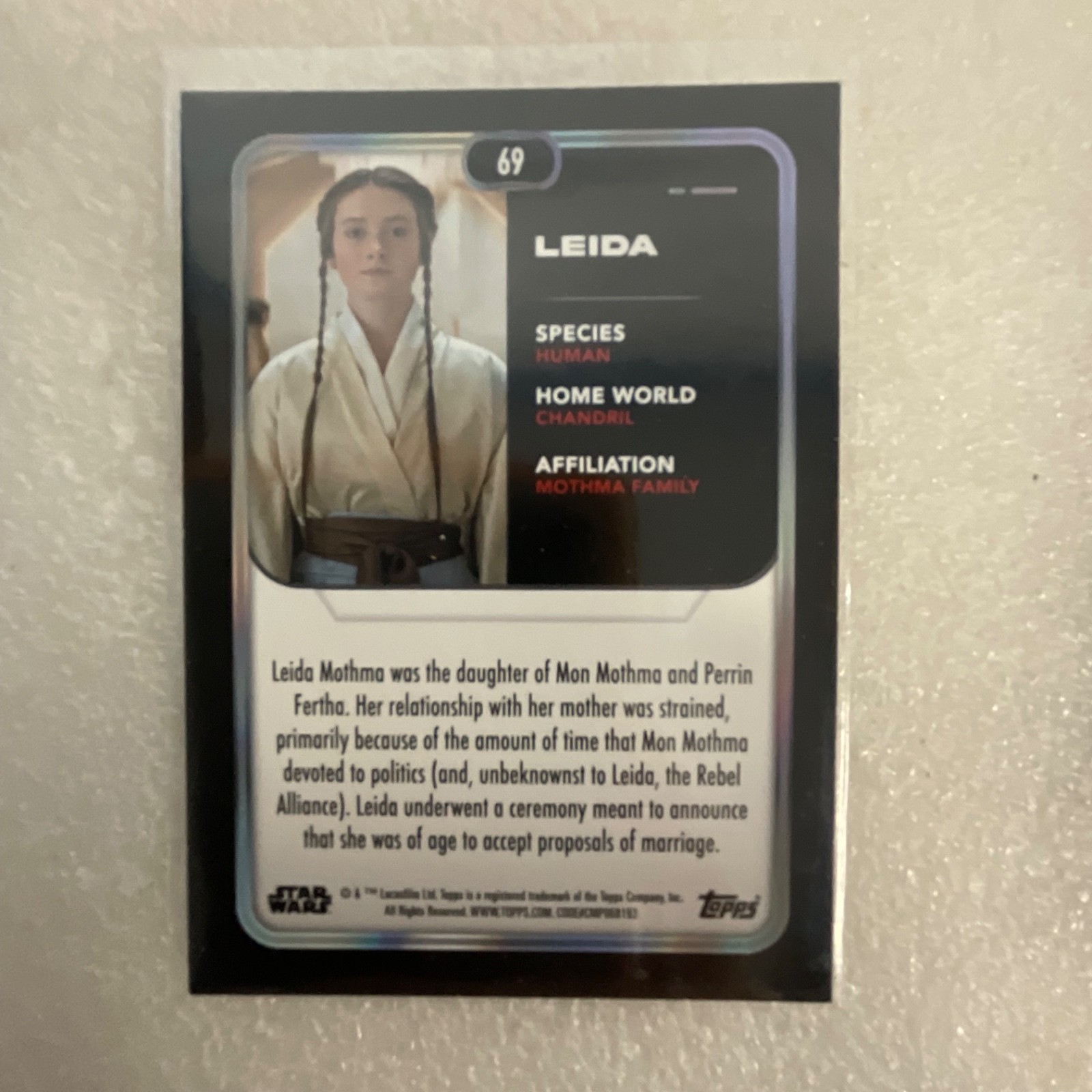 2024 Topps Chrome Star Wars 10 Card Lot Yoda Maz Krennic Leida Resistance - Image 13