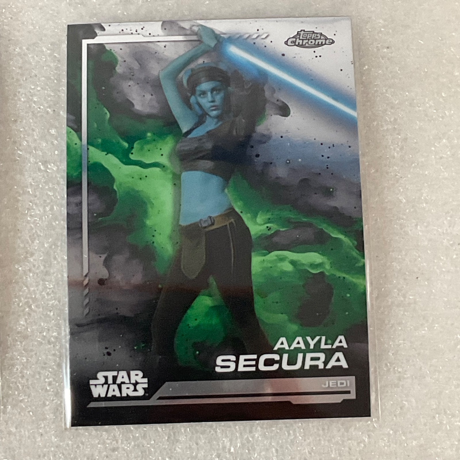 2024 Topps Chrome Star Wars 10 Card Lot Yoda Maz Krennic Leida Resistance - Image 9