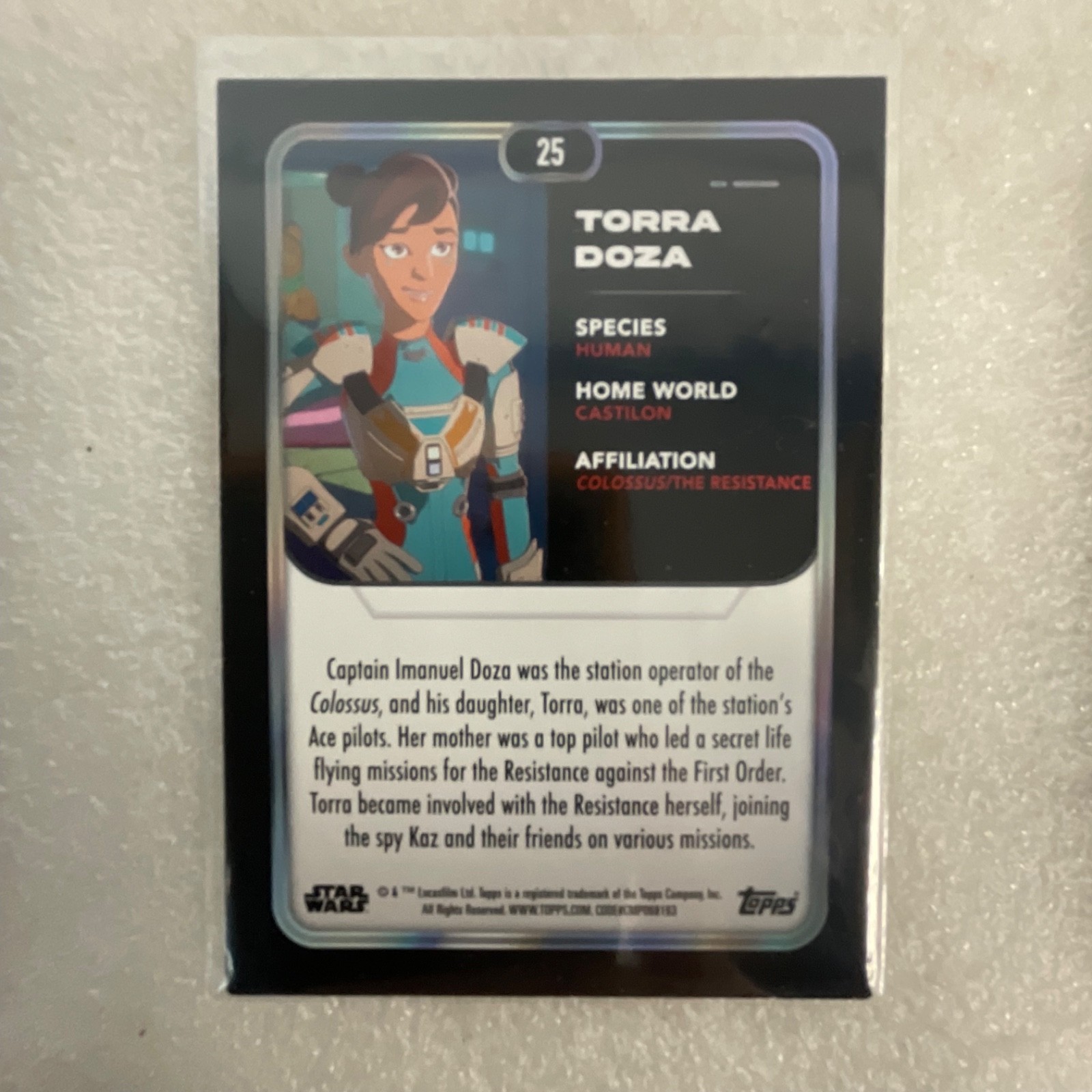 2024 Topps Chrome Star Wars 10 Card Lot Yoda Maz Krennic Leida Resistance - Image 14