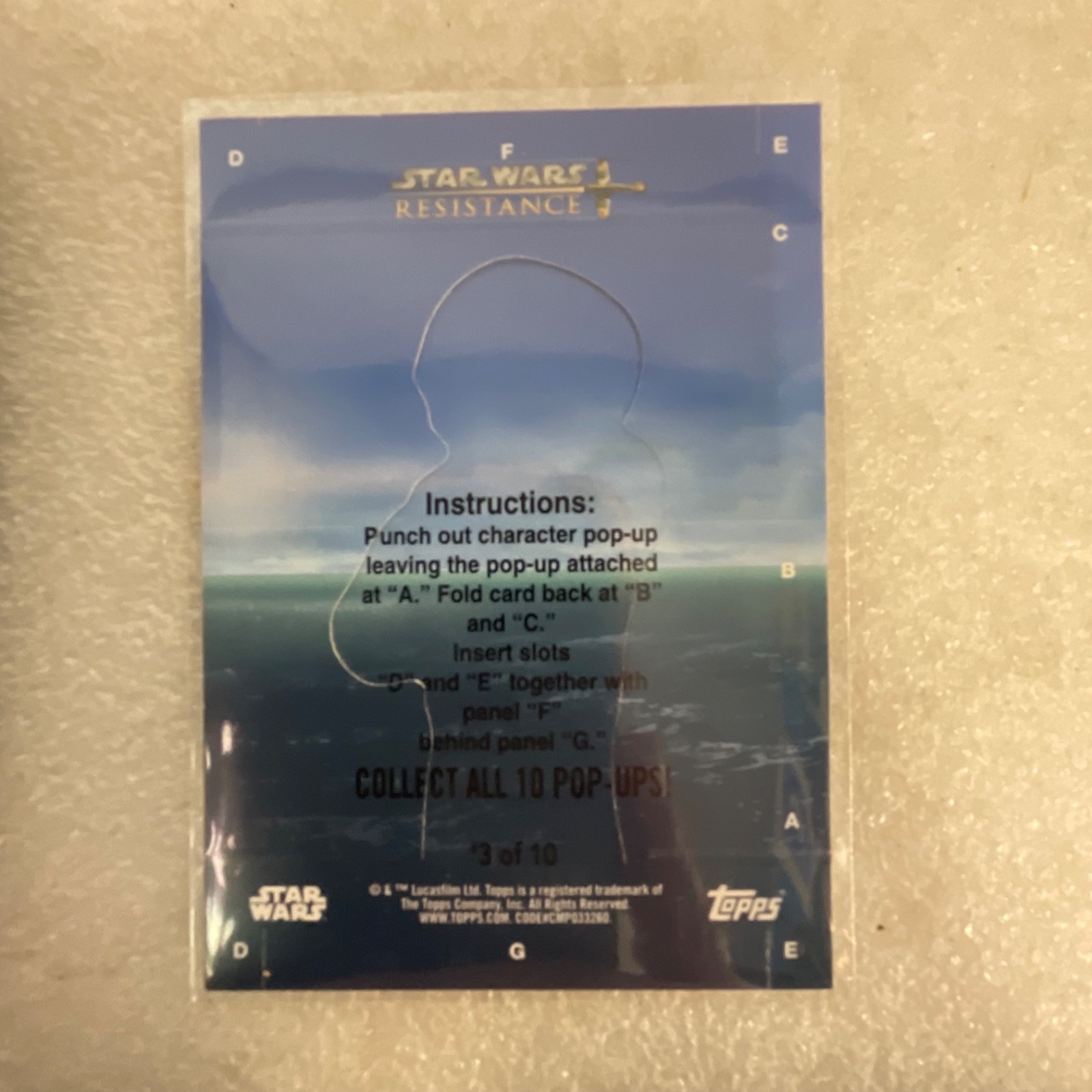 2024 Topps Chrome Star Wars 10 Card Lot Yoda Maz Krennic Leida Resistance - Image 15