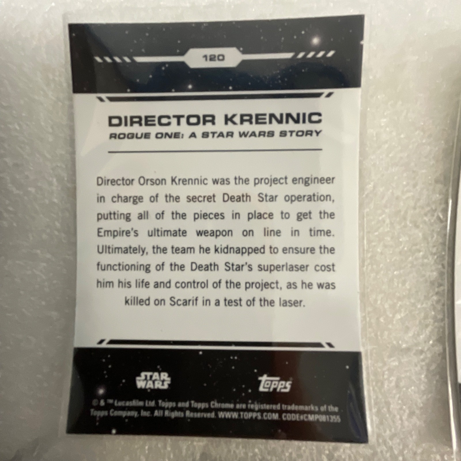 2024 Topps Chrome Star Wars 10 Card Lot Yoda Maz Krennic Leida Resistance - Image 17