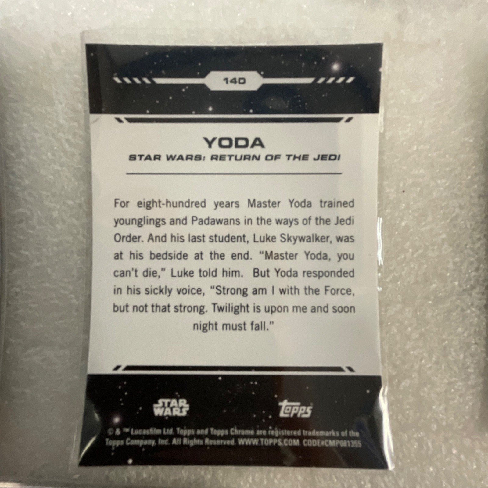 2024 Topps Chrome Star Wars 10 Card Lot Yoda Maz Krennic Leida Resistance - Image 18