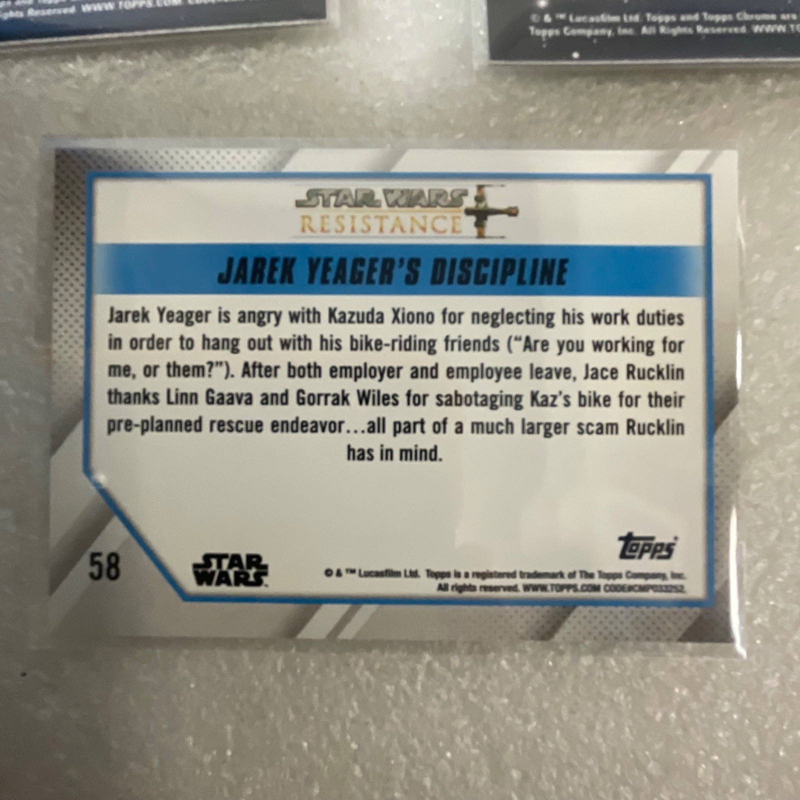 2024 Topps Chrome Star Wars 10 Card Lot Yoda Maz Krennic Leida Resistance - Image 21