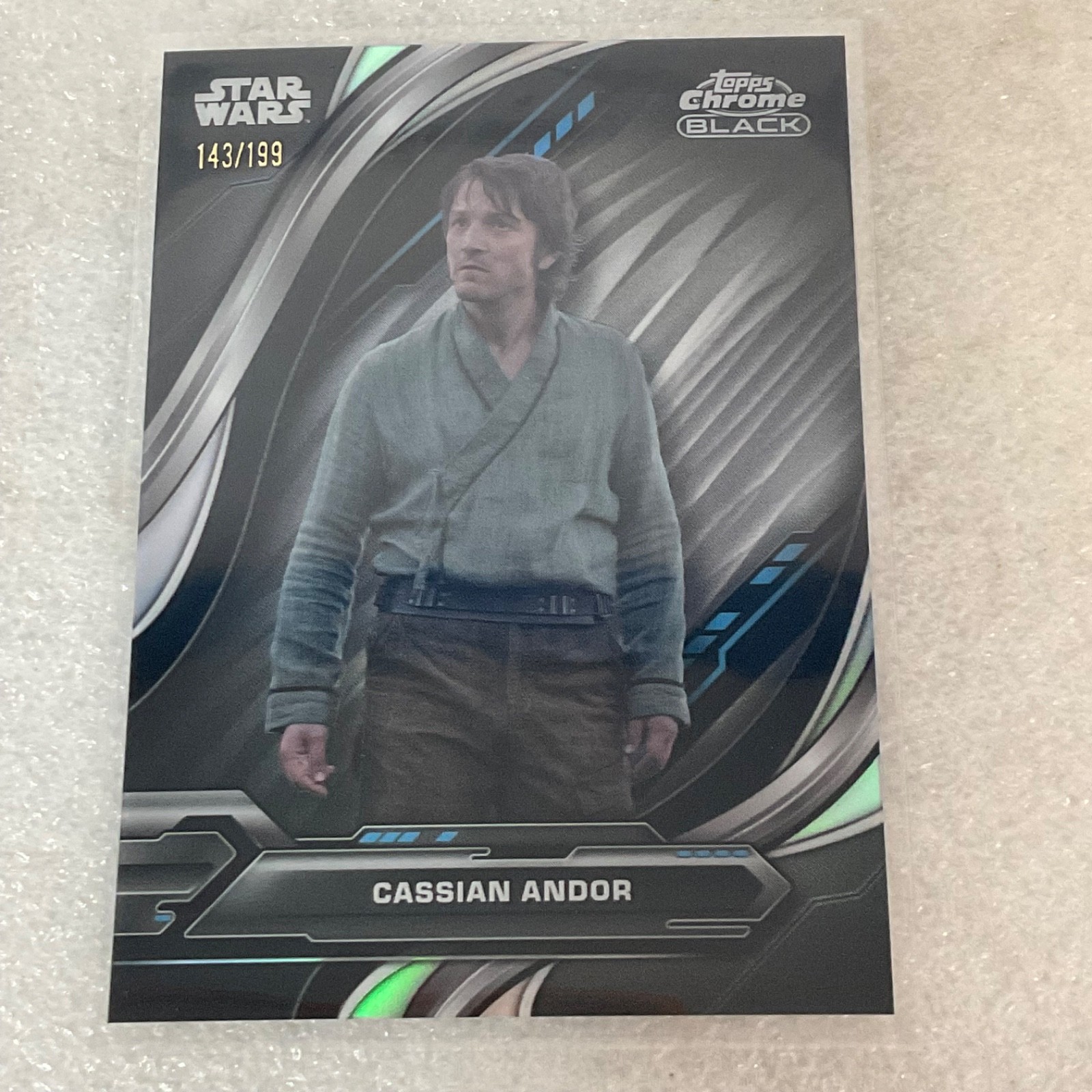 2025 Topps Star Wars Chrome Galaxy 10 Card Lot Cassian /199 Vader Luke - Image 5