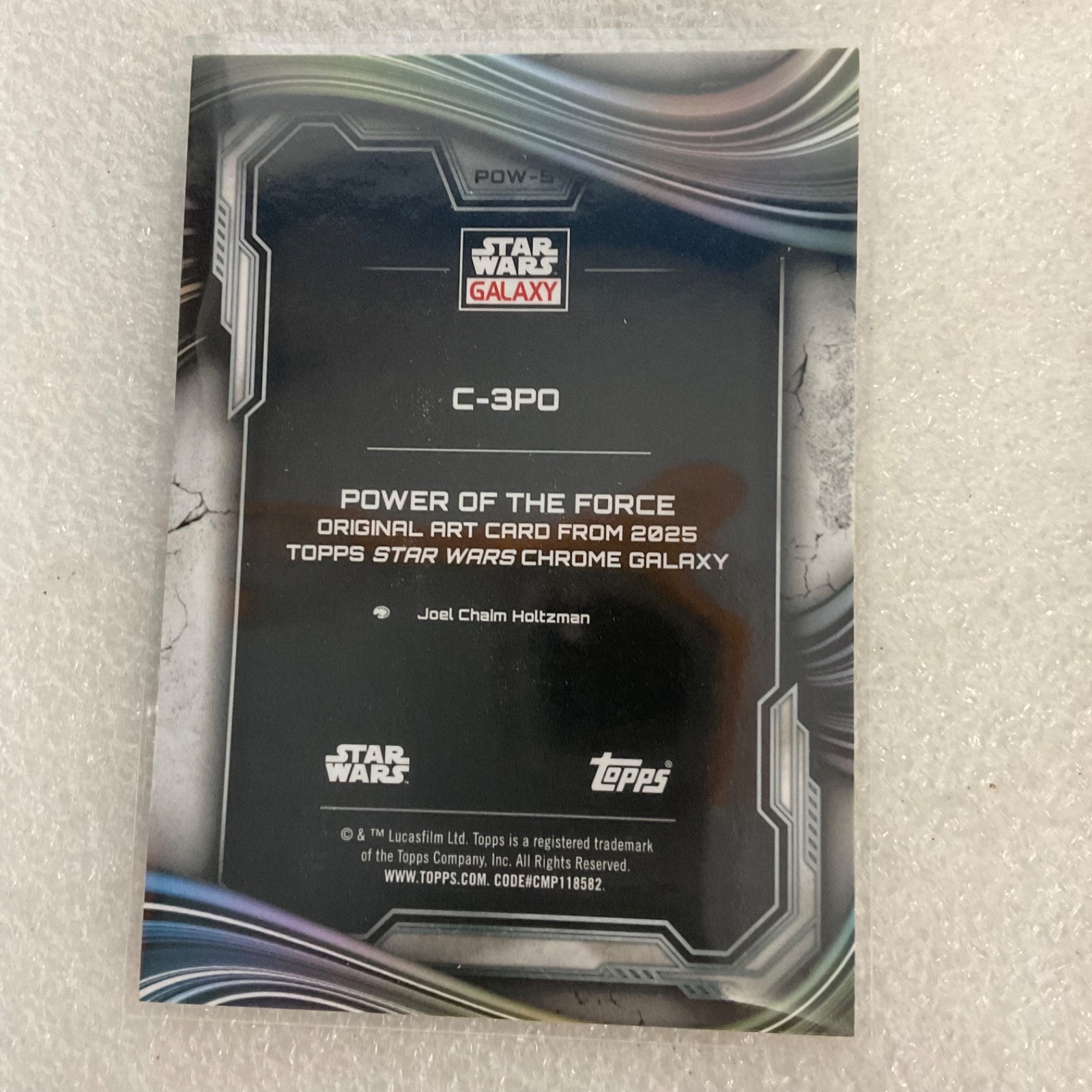 2025 Topps Star Wars Chrome Galaxy 10 Card Lot Cassian /199 Vader Luke - Image 16