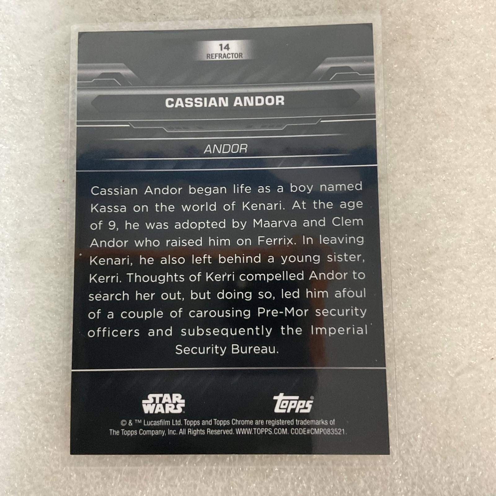 2025 Topps Star Wars Chrome Galaxy 10 Card Lot Cassian /199 Vader Luke - Image 15