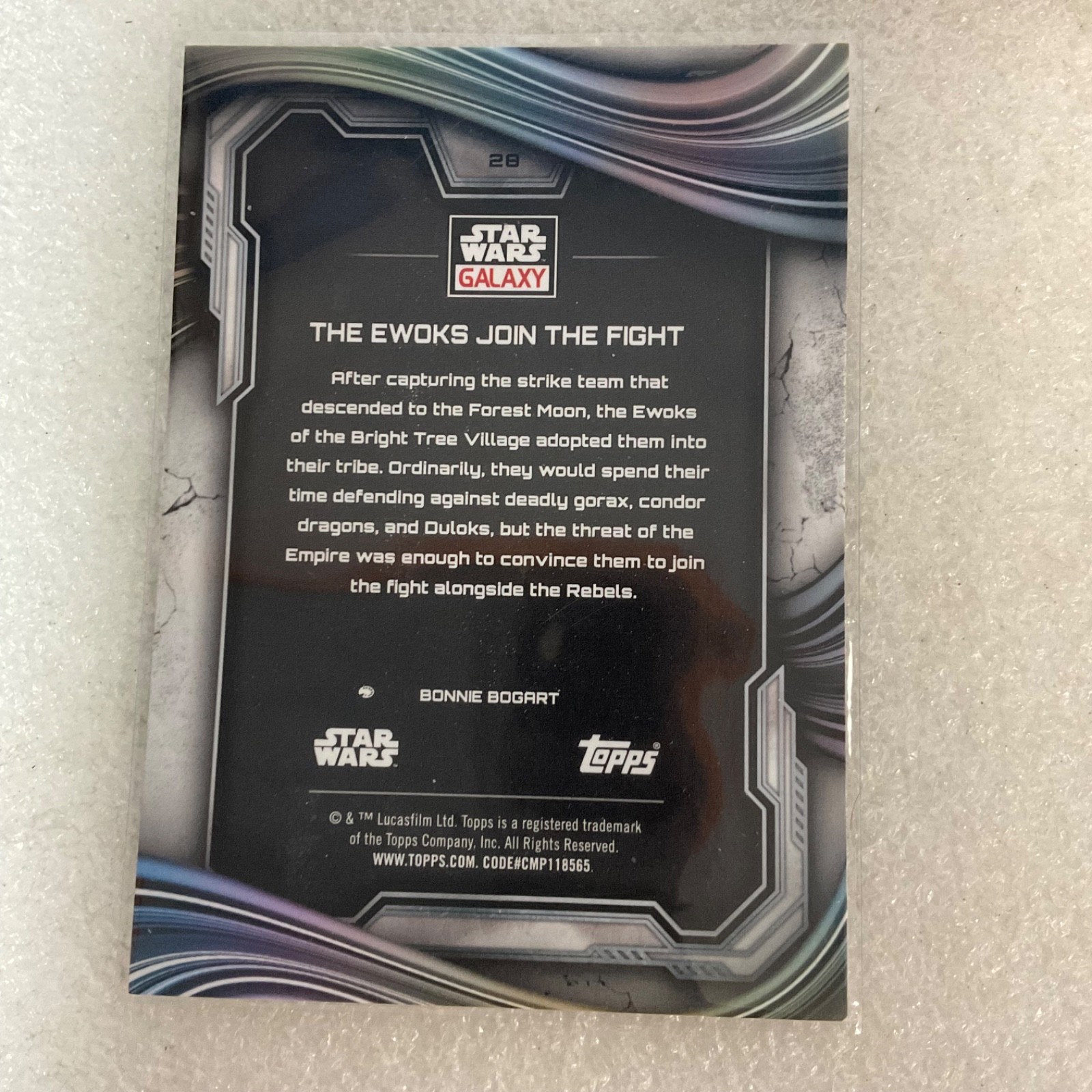 2025 Topps Star Wars Chrome Galaxy 10 Card Lot Cassian /199 Vader Luke - Image 21
