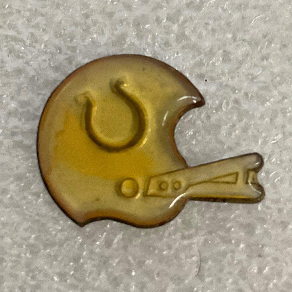 Indianapolis Colts NFL Helmet Lapel Pin VTG Football Collectible Memorabilia - Image 1