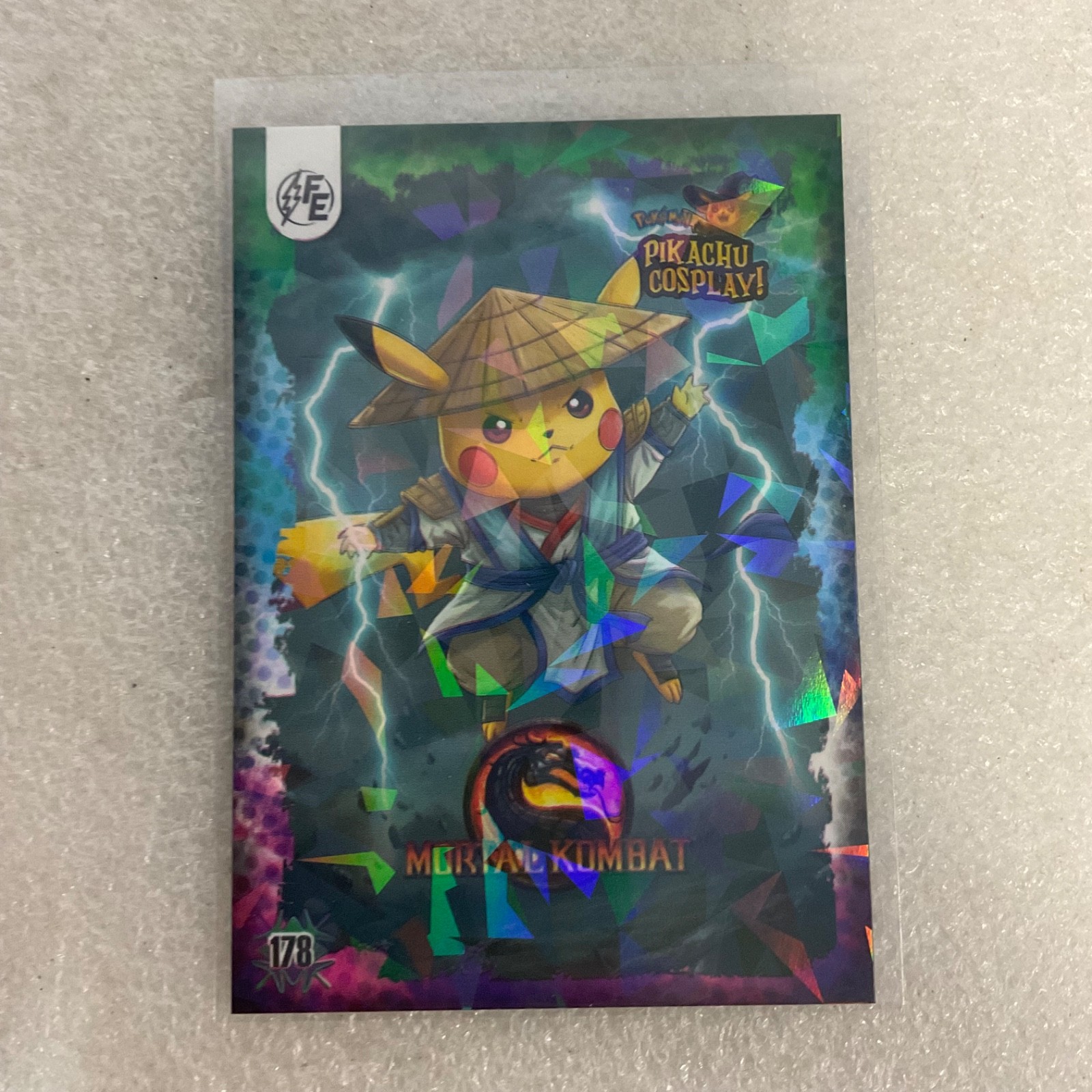 Pikachu Cosplay Custom Art Holo Cards Lot of 2 Silver Surfer Mortal Kombat - Image 5