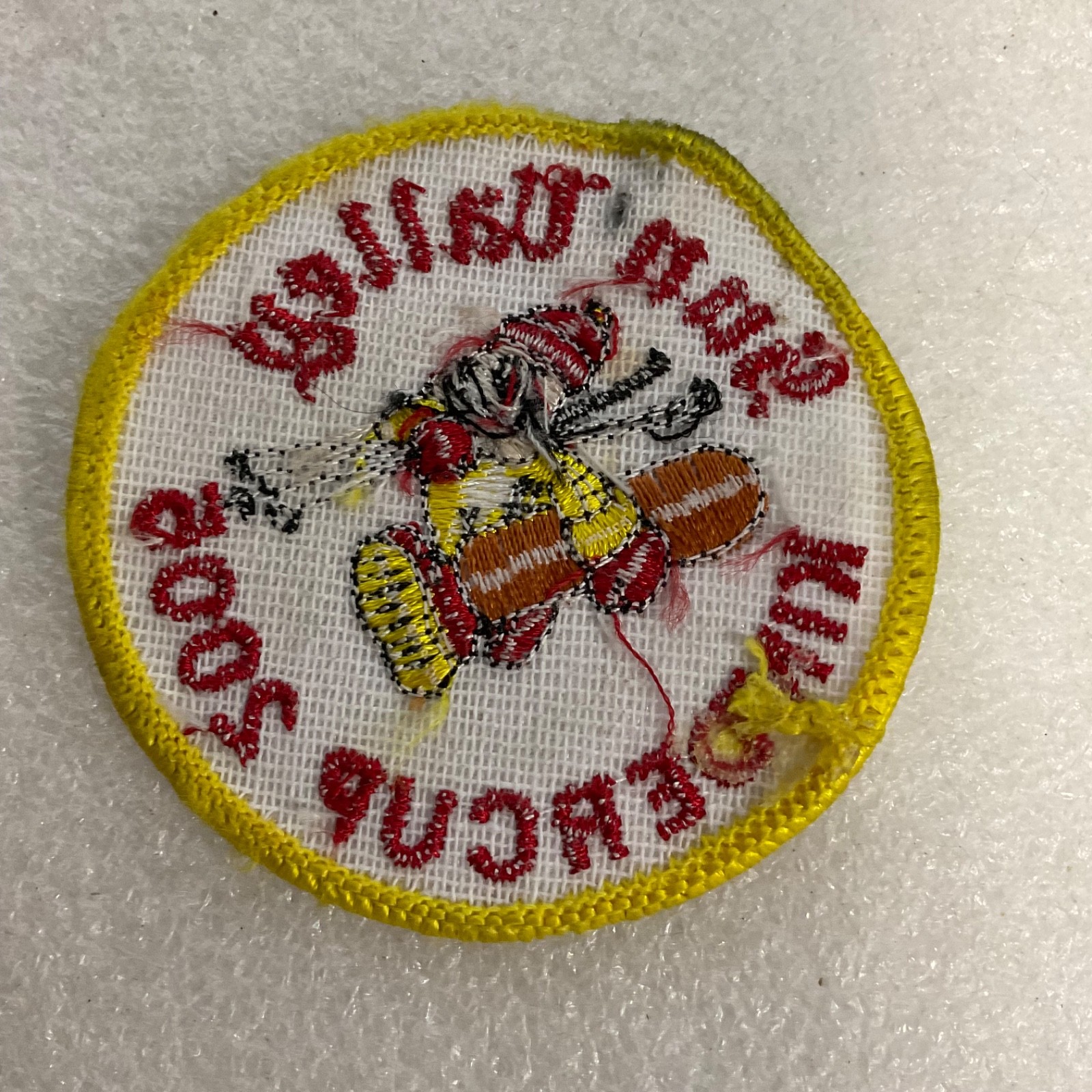Sun Valley Undercup 2005 Embroidered Ski Snowboard Patch Yellow Border - Image 2