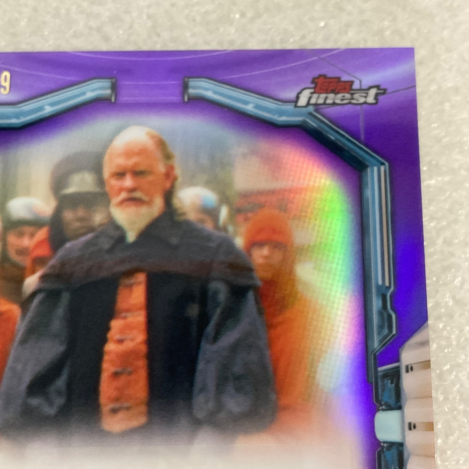 2022 Topps Finest Star Wars Sio Bibble Auto FA-OFD /299 Oliver Ford Davies - Image 3