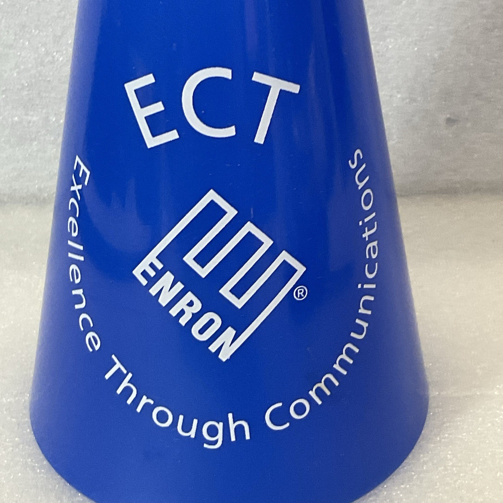 Vintage Enron ECT Promo Bullhorn Megaphone Excellence Through Communication - Image 2