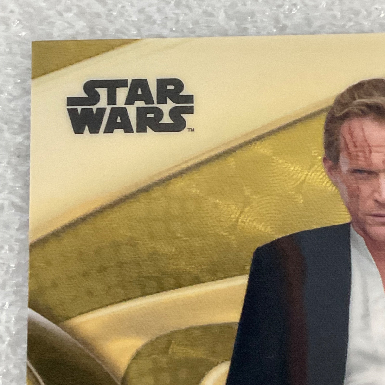 Star Wars Smugglers Outpost Dryden Vos Paul Bettany Auto 1/1 CB-PB - Image 2