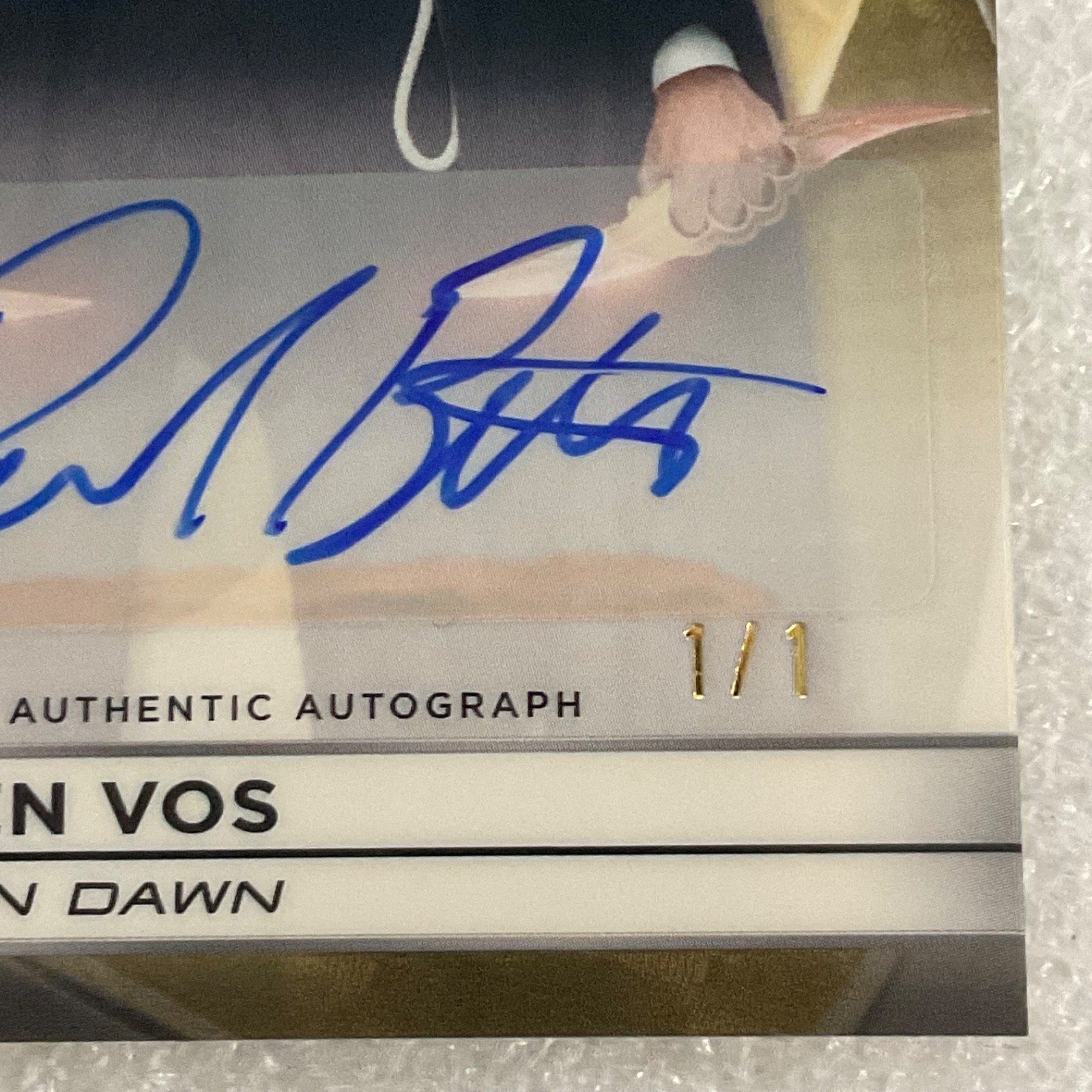 Star Wars Smugglers Outpost Dryden Vos Paul Bettany Auto 1/1 CB-PB - Image 6