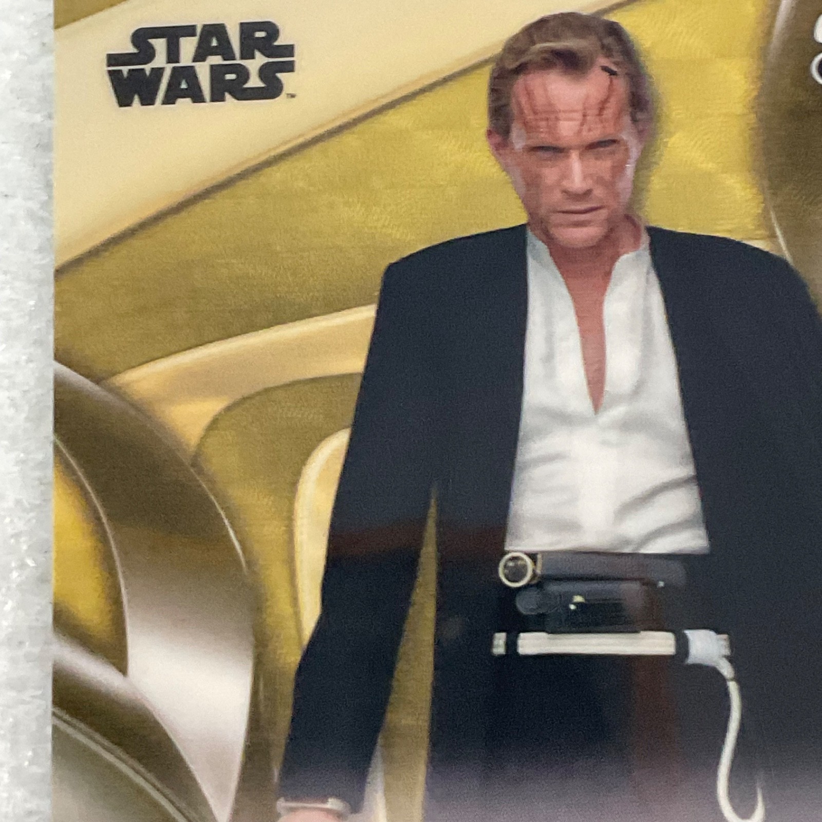 Star Wars Smugglers Outpost Dryden Vos Paul Bettany Auto 1/1 CB-PB - Image 9