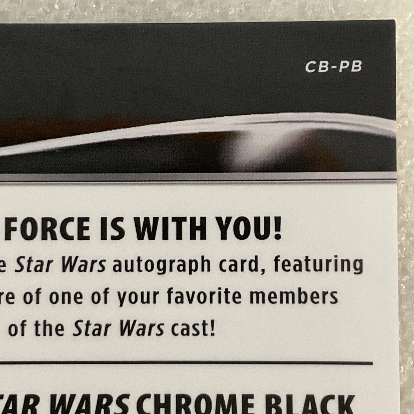 Star Wars Smugglers Outpost Dryden Vos Paul Bettany Auto 1/1 CB-PB - Image 13
