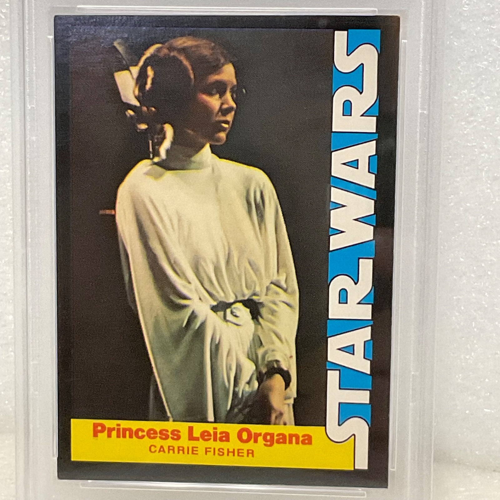 1977 Star Wars Wonder Bread #3 Princess Leia Organa #151033748 PSA 6 - Image 4