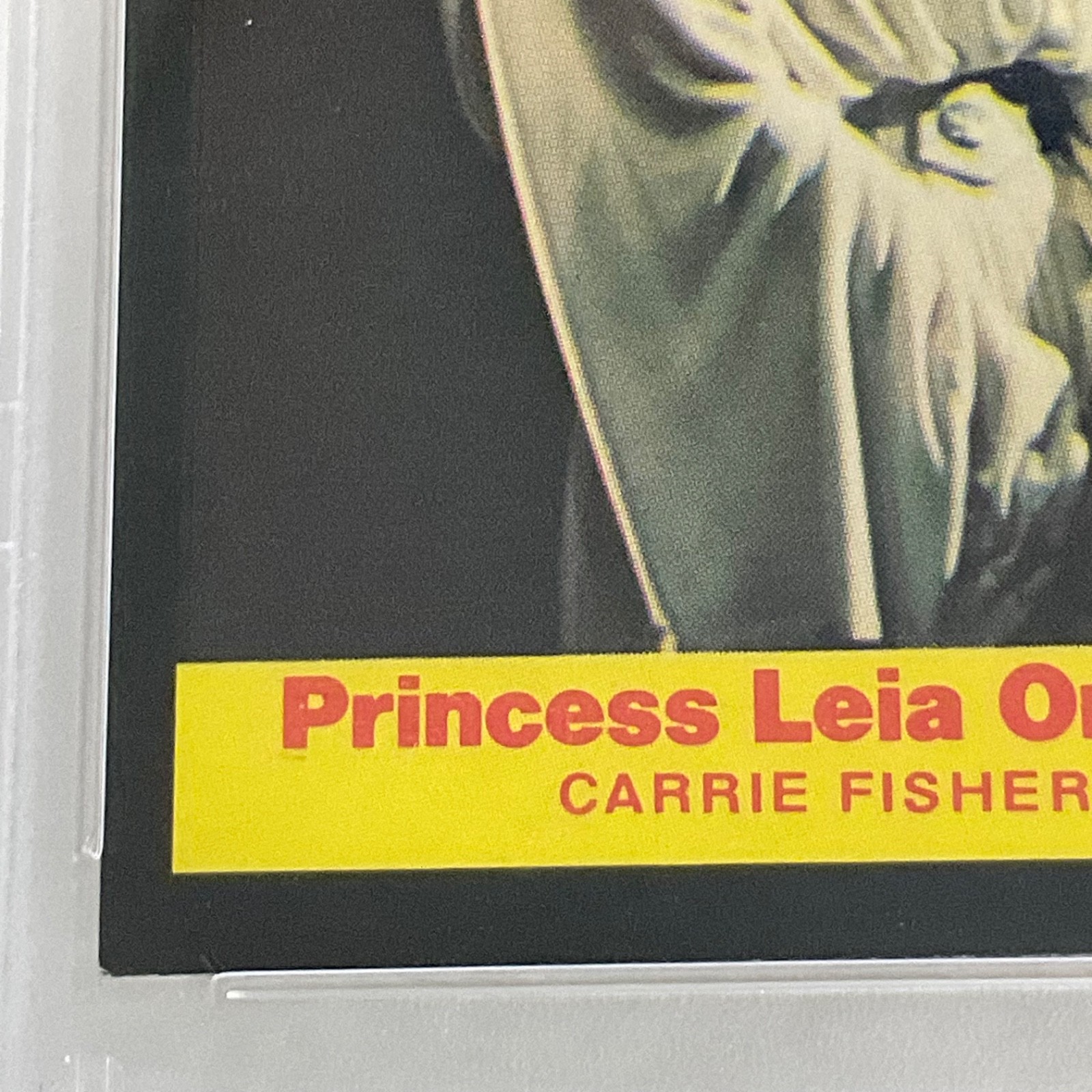 1977 Star Wars Wonder Bread #3 Princess Leia Organa #151033748 PSA 6 - Image 11