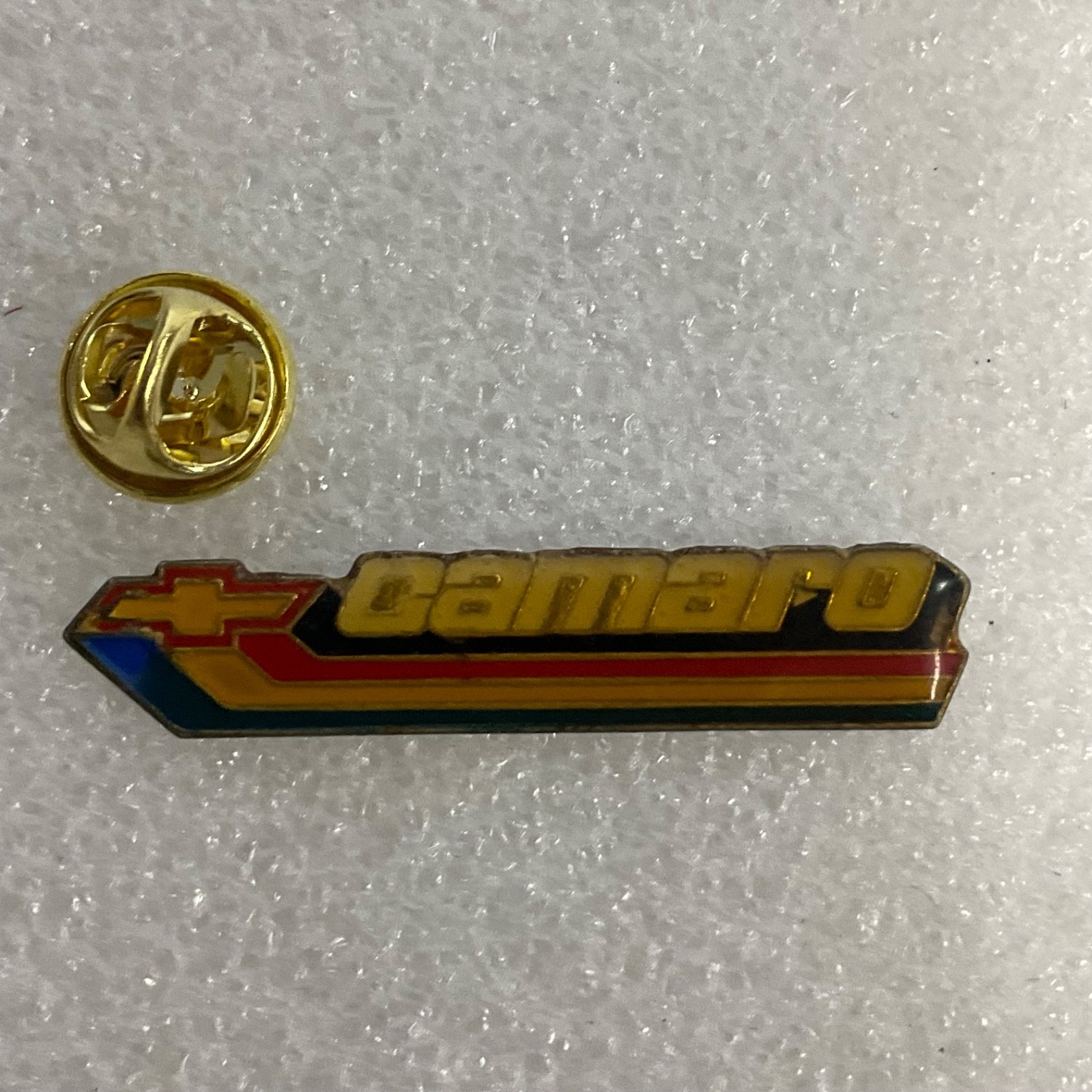 Chevrolet Camaro Vintage Pin Badge Enamel Lapel Tie Tack GM Retro Collectible - Image 4