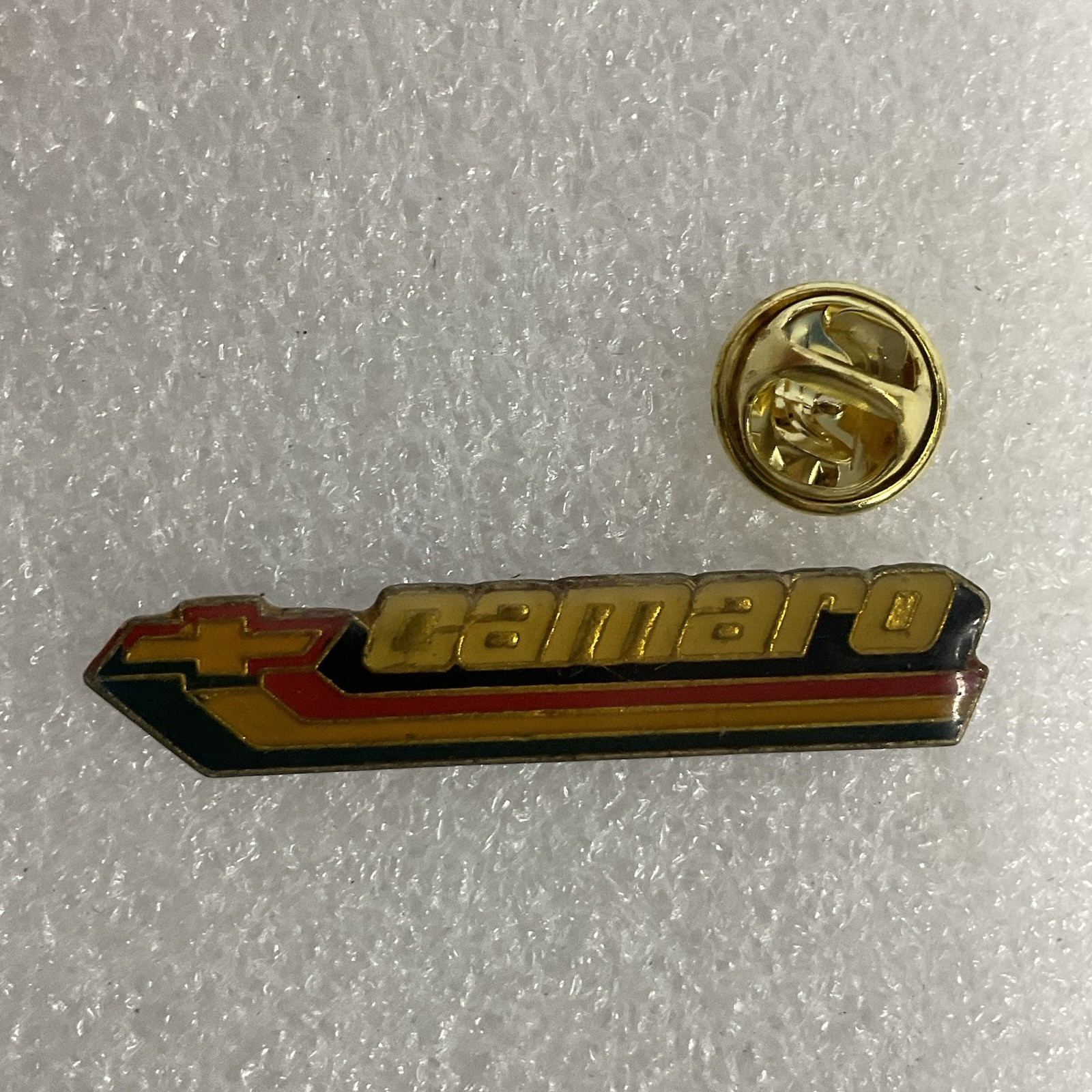 Vintage Chevrolet Camaro Pin Badge Enamel Lapel Tie Tack GM Retro Collectible - Image 4