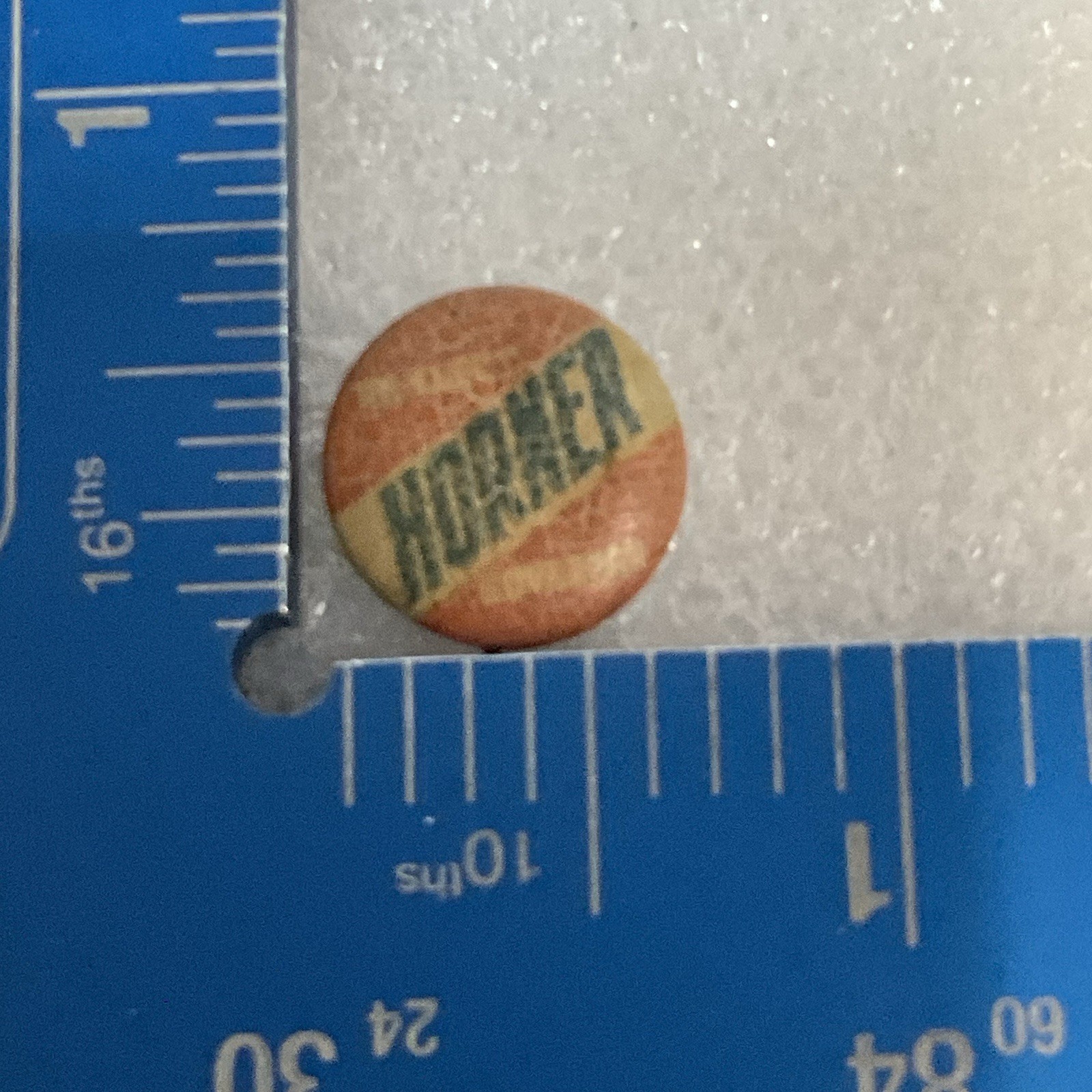 Re-Elect Horner Governor Illinois 1/2” Button Pin Pinback Green Duck - Image 4
