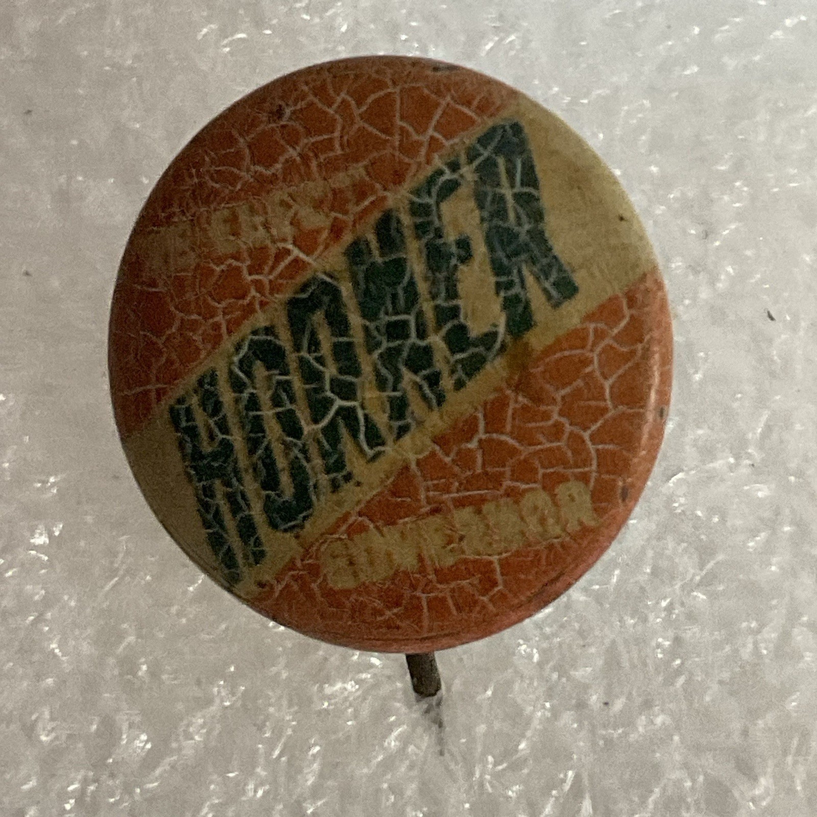 Re-Elect Horner Governor Illinois 1/2” Button Pin Pinback Green Duck - Image 2