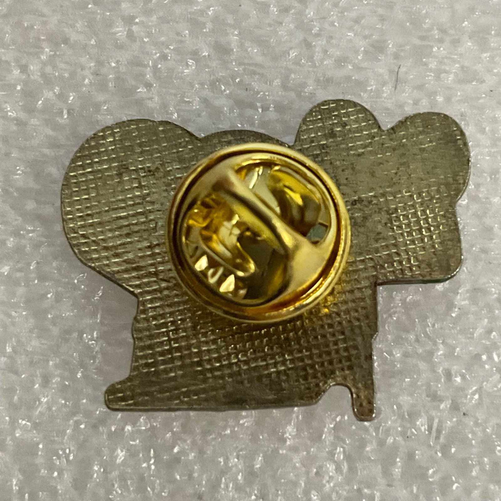 Green Yellow Gold Vintage Tractor Lapel Pin Farm Equipment Collectible Badge - Image 6