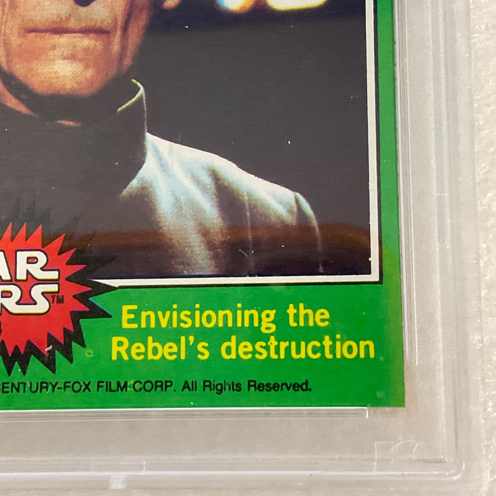 Star Wars 1977 Envisioning The Rebel's Destruction #234 PSA 8 CERT#51403072 - Image 6