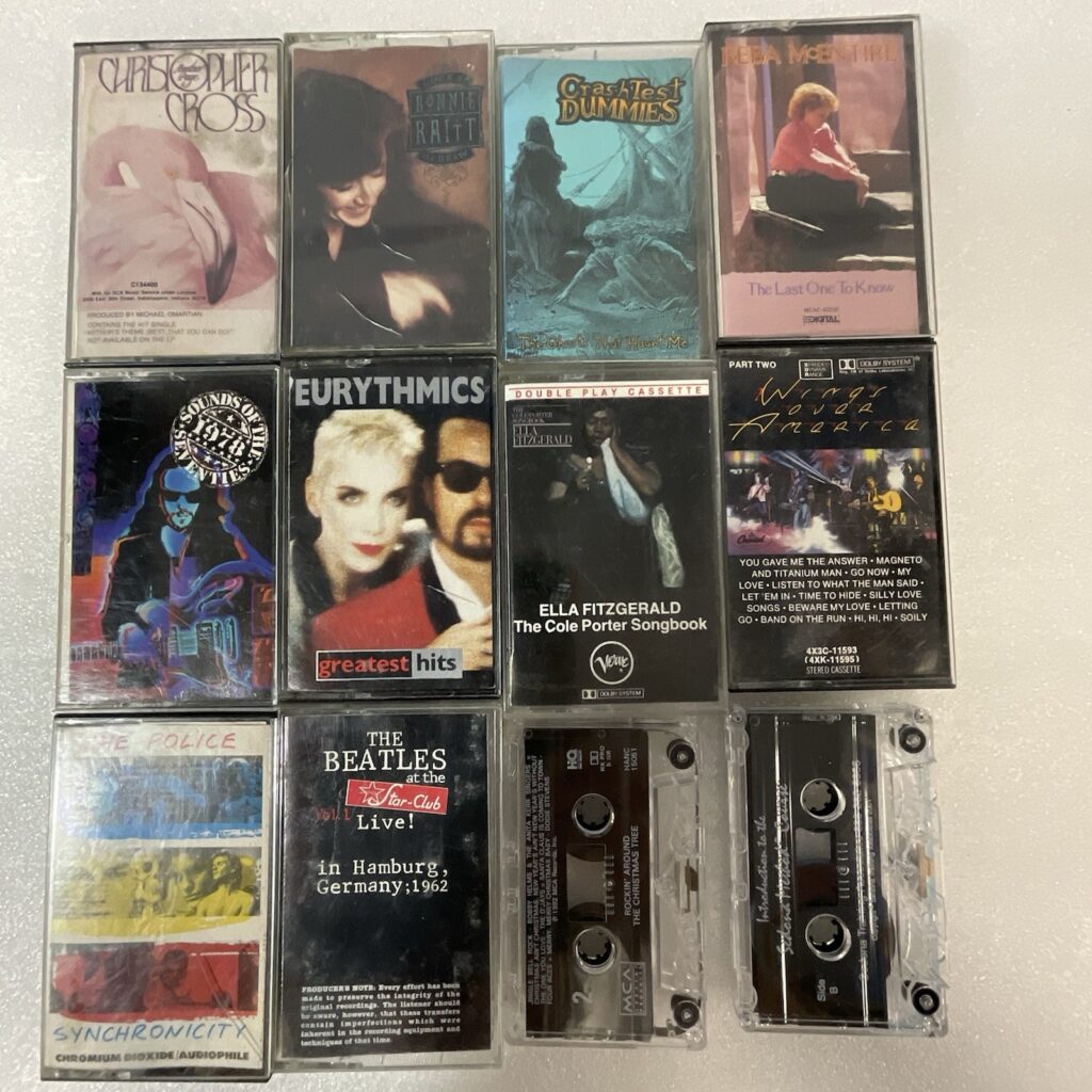 12 Cassette Tape Tape Lot of Mostly Popularly Known Music - Image 1
