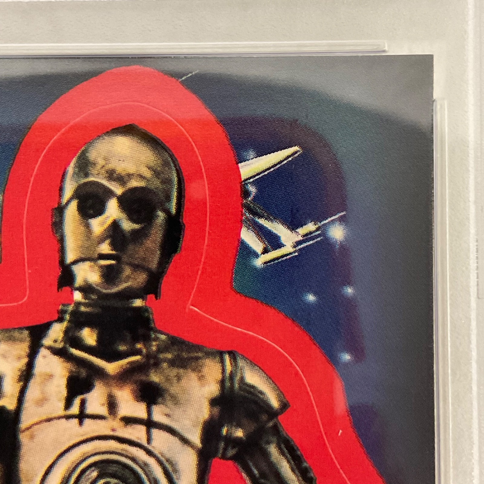 1977 Star Wars See-Threepio Sticker Card #15 PSA 7 CERT#151033818 - Image 9