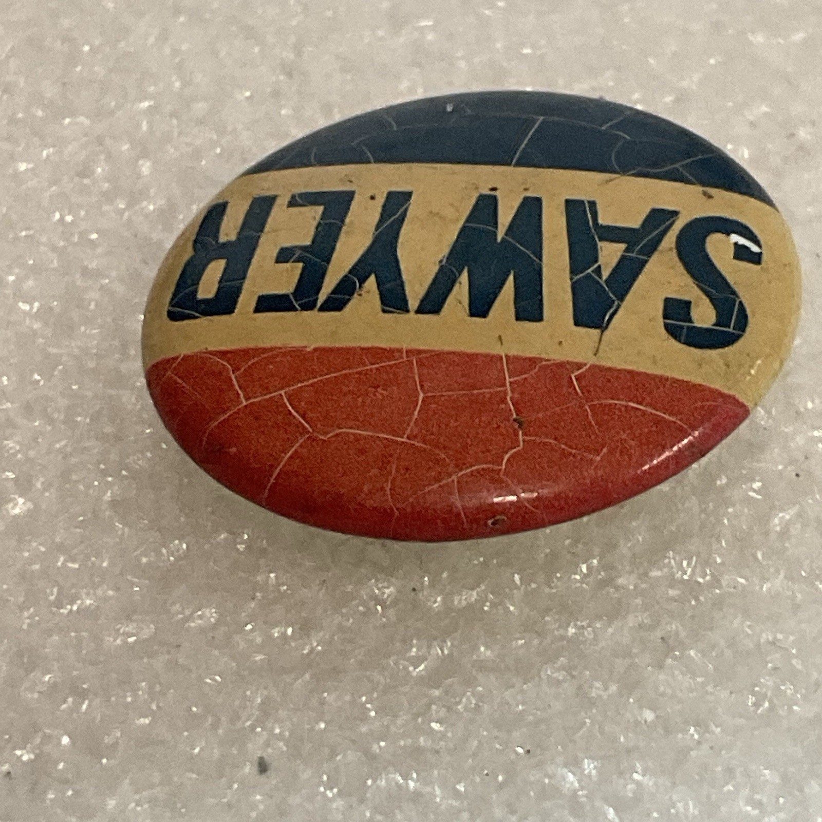 Sawyer Red White & Blue 1” Button Pin Pinback GnuCollectibles - Image 10