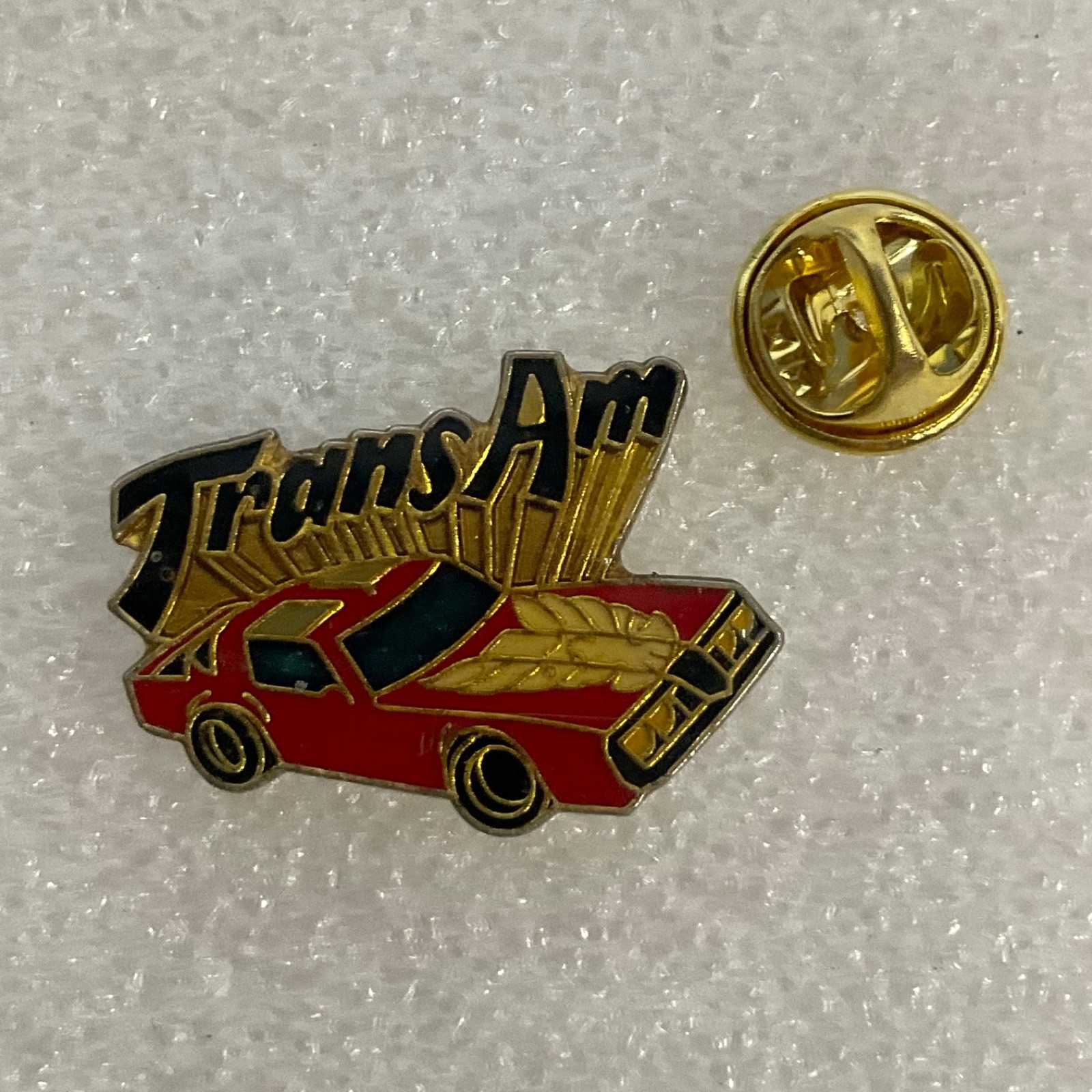 Vintage Pontiac Trans Am Car Pin Badge Muscle Car Collectible Enamel Lapel - Image 4