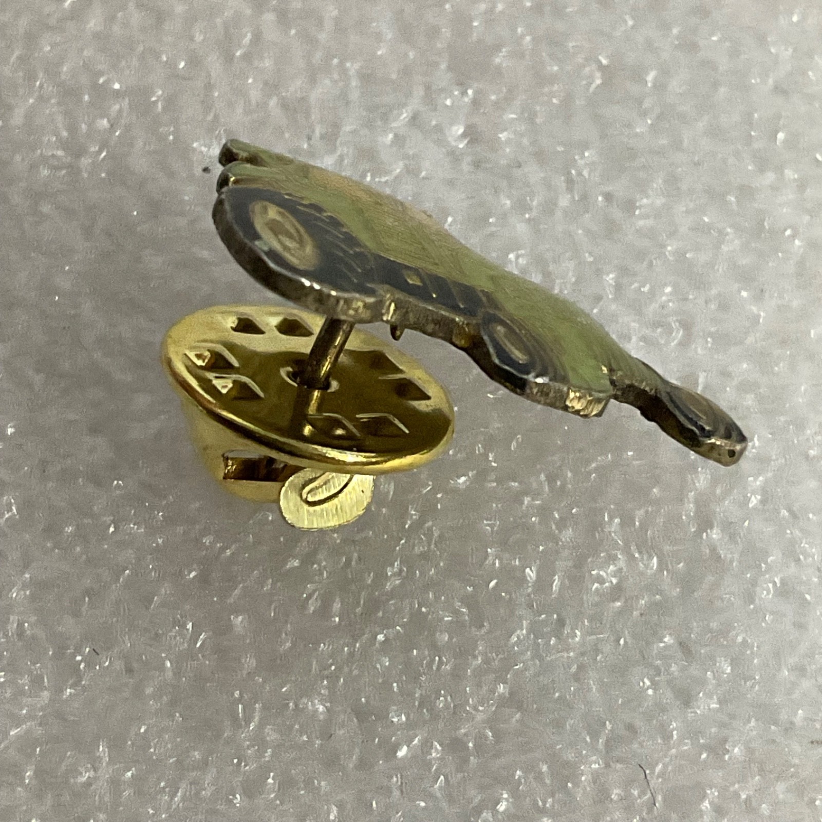 Green Vintage Tractor Lapel Pin Farm Equipment Collectible Tie Tack Enamel Badge - Image 8