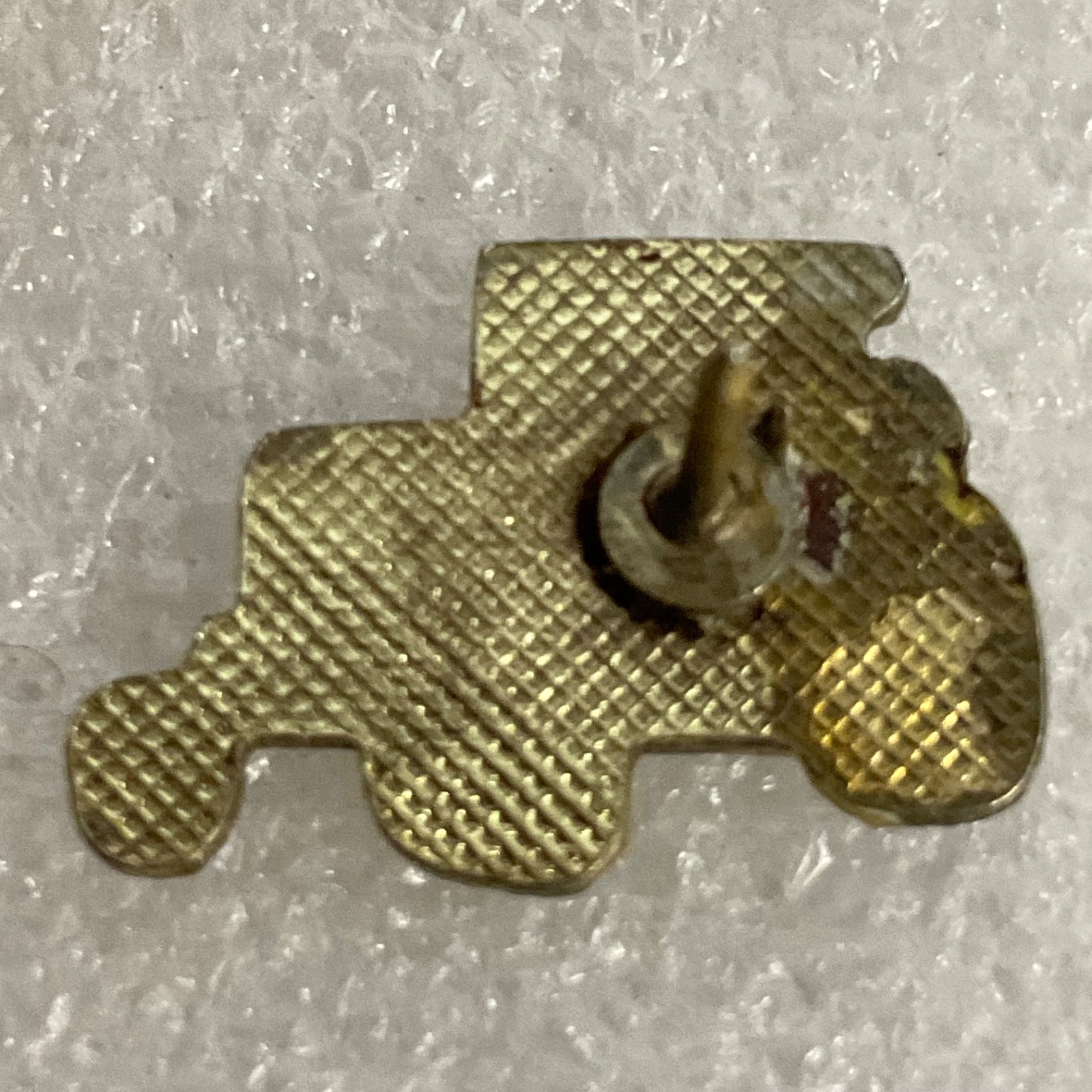 Green Tractor Lapel Pin Farm Equipment Collectible Vintage Tie Tack Enamel Badge - Image 2