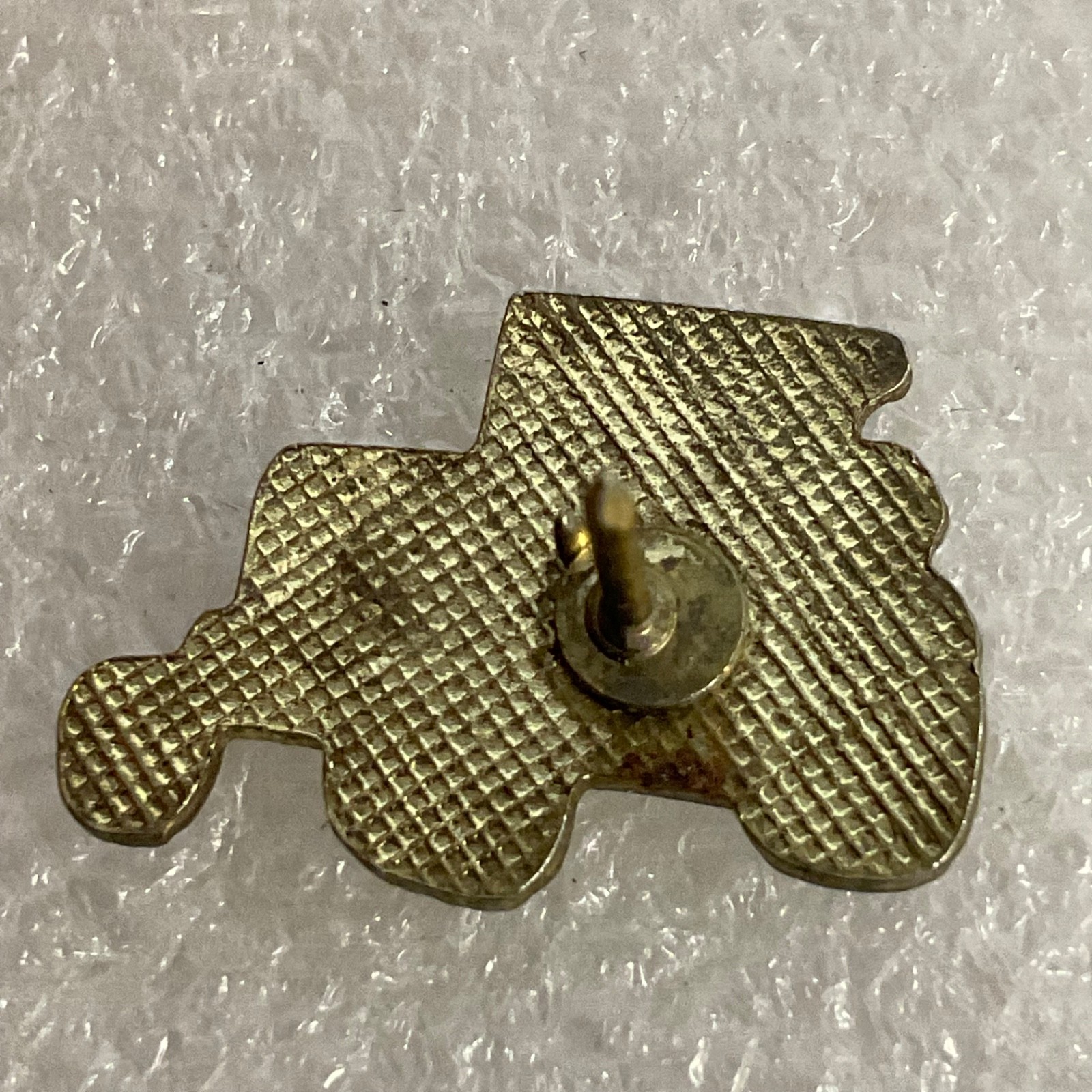 Green Tractor Lapel Vintage Pin Farm Equipment Collectible Tie Tack Enamel Badge - Image 2