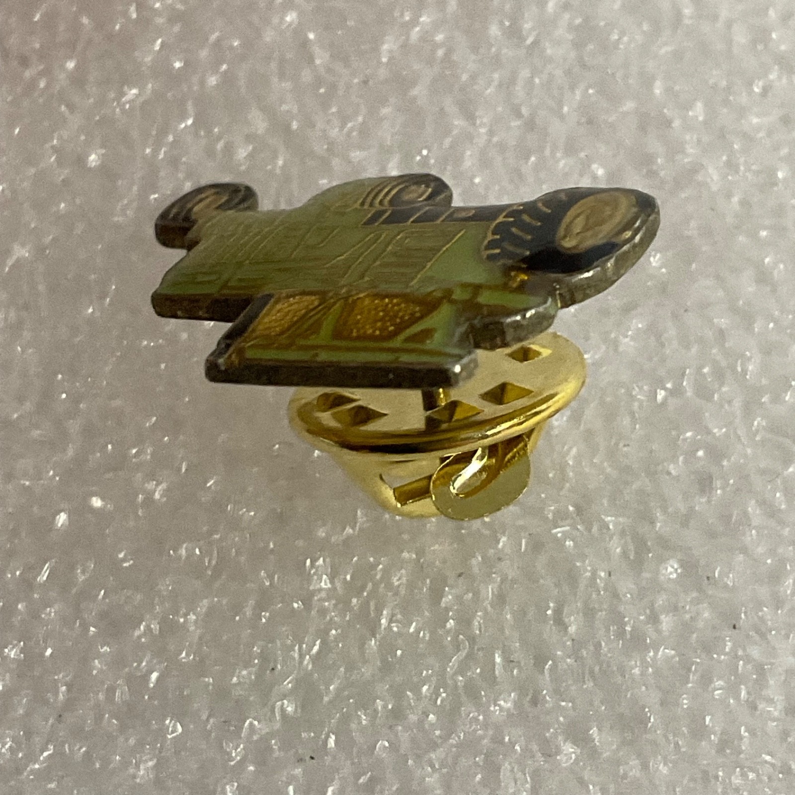 Green Tractor Lapel Vintage Pin Farm Equipment Collectible Tie Tack Enamel Badge - Image 7