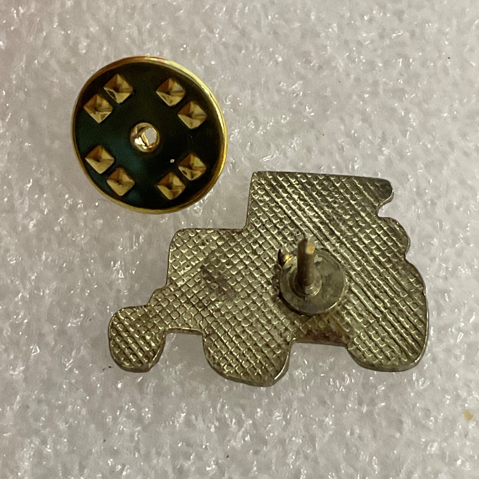 Green Tractor Lapel Vintage Pin Farm Equipment Collectible Tie Tack Enamel Badge - Image 5