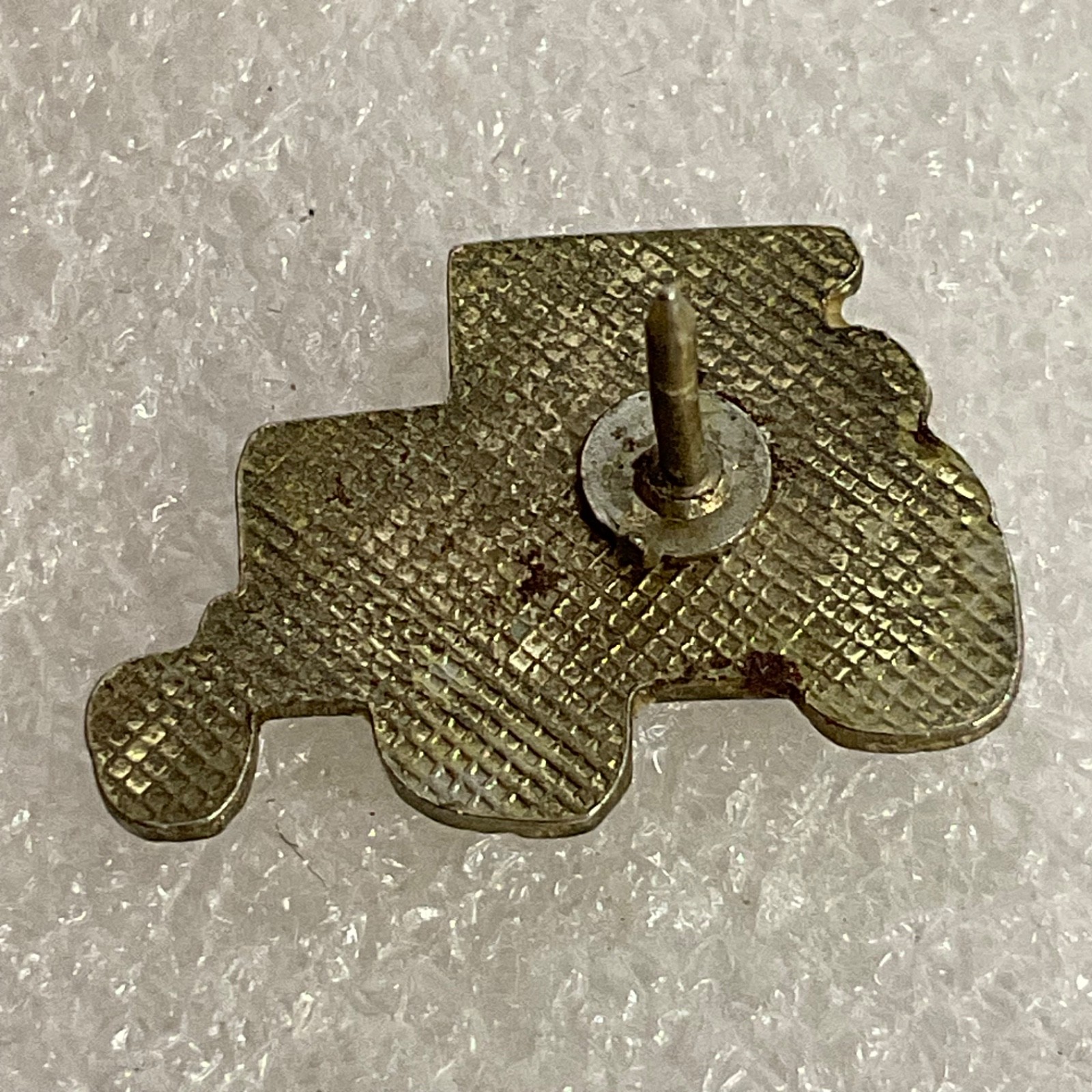 Green Tractor Lapel Pin Farm Equipment Vintage Collectible Tie Tack Enamel Badge - Image 2