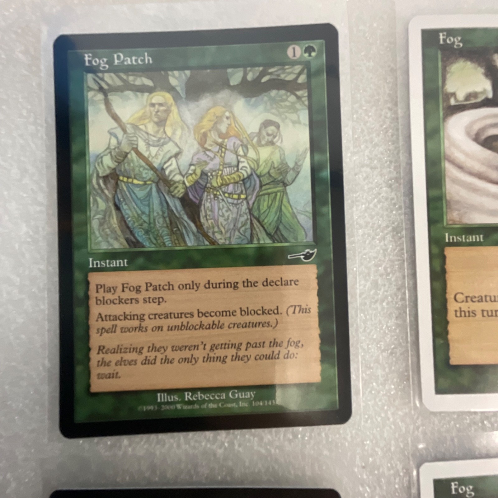 MTG 20 Card Green Lot Mixed Nemesis Homelands Planeshift - Image 3