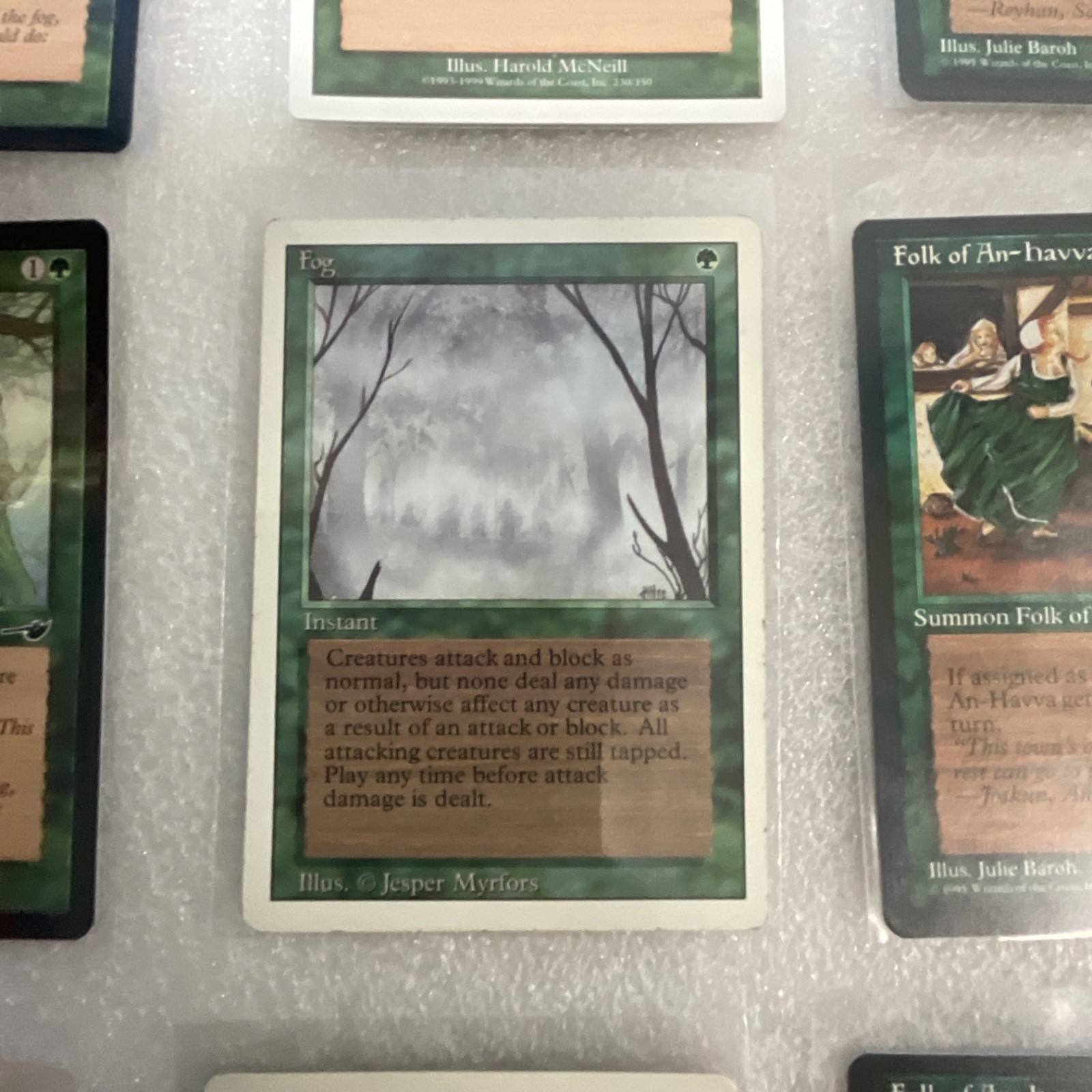 MTG 20 Card Green Lot Mixed Nemesis Homelands Planeshift - Image 8